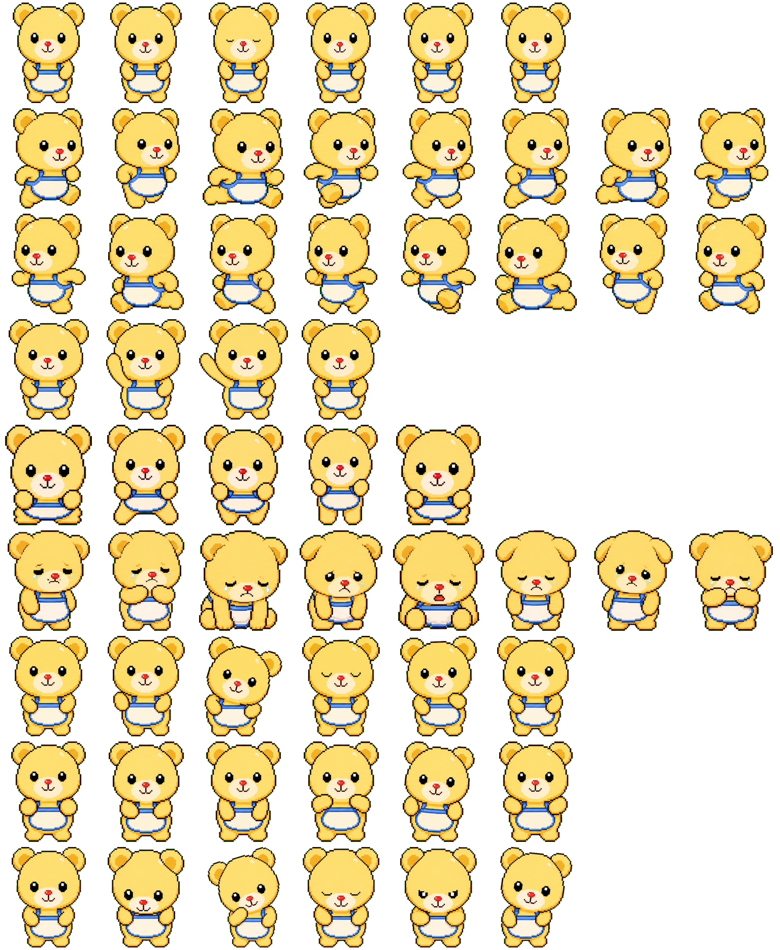 Buttery spritesheet preview