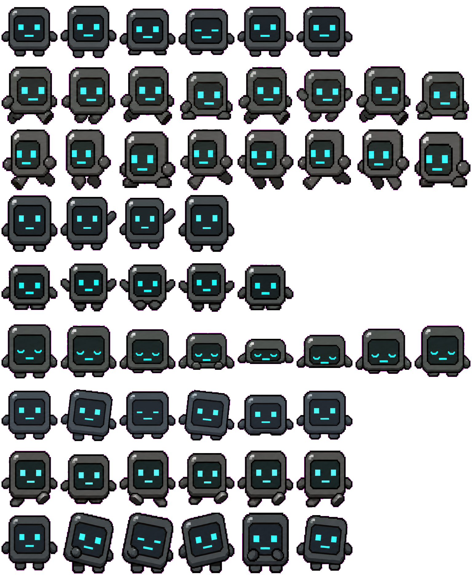 Byte spritesheet preview