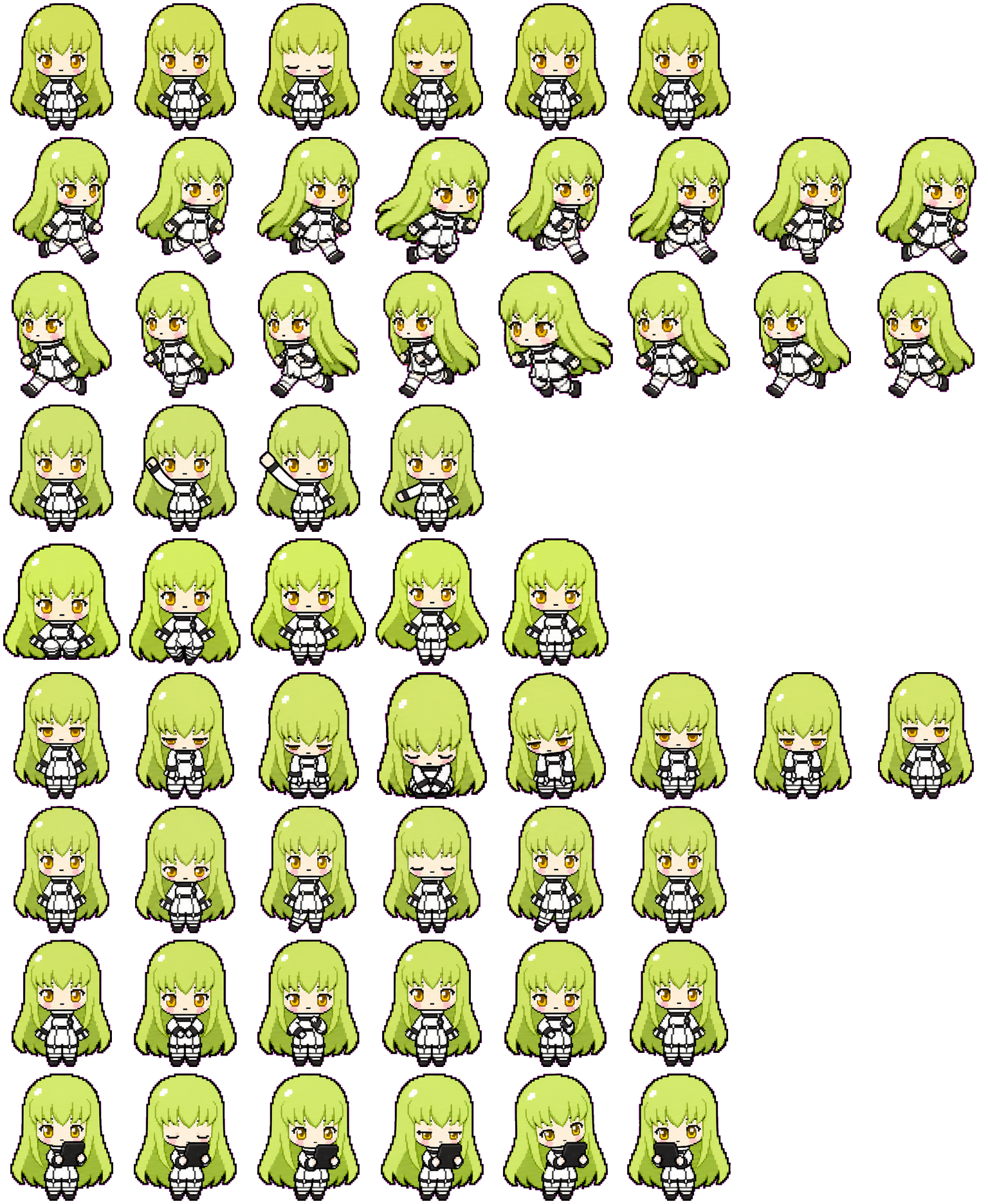 C.C. spritesheet preview