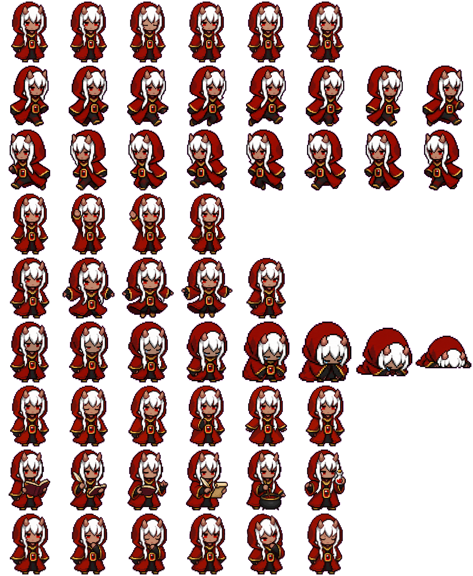 calamitas spritesheet preview