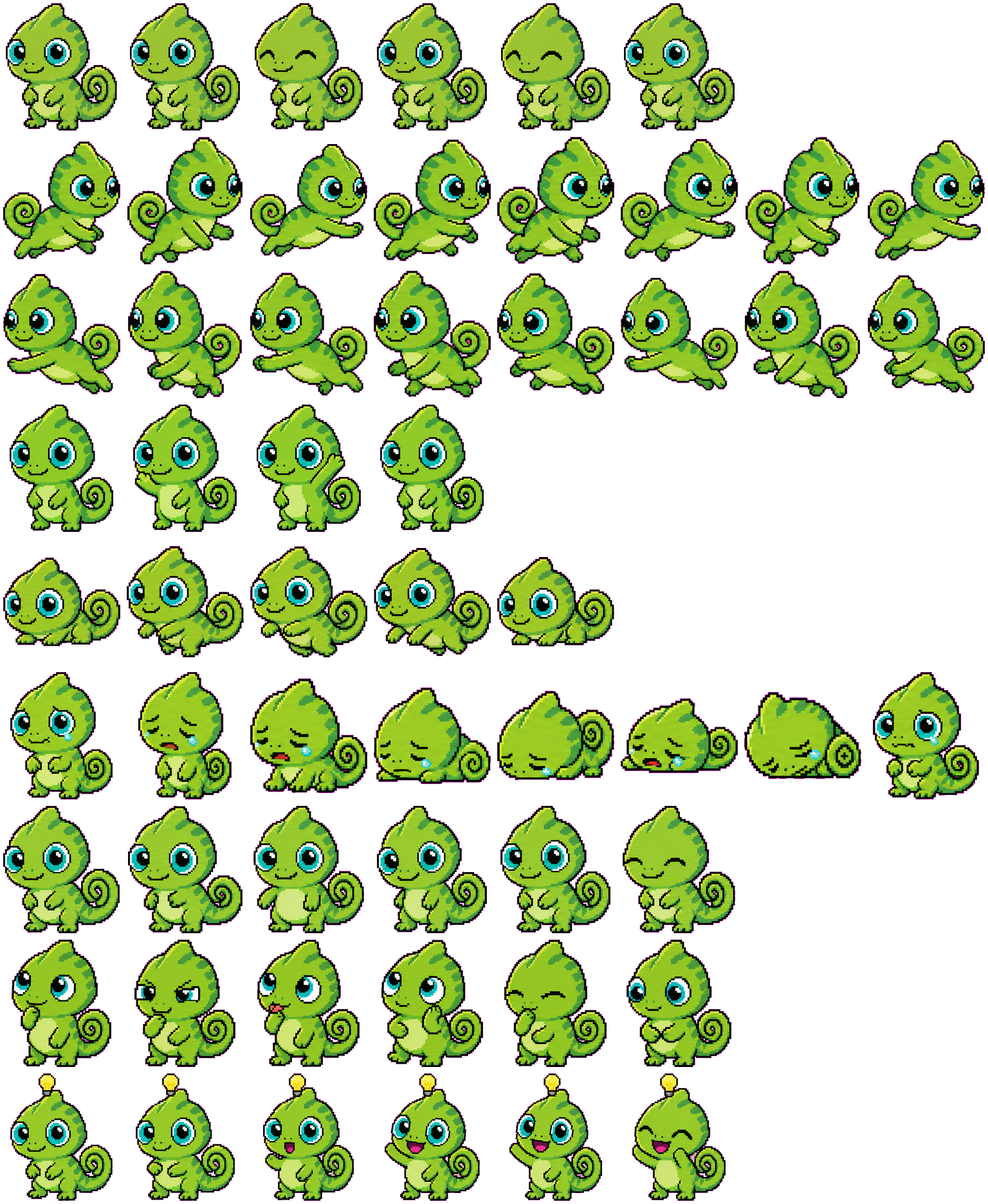 Cami spritesheet preview