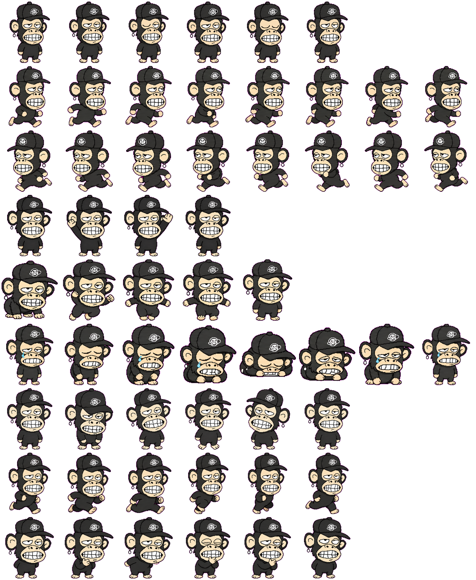 Capo spritesheet preview