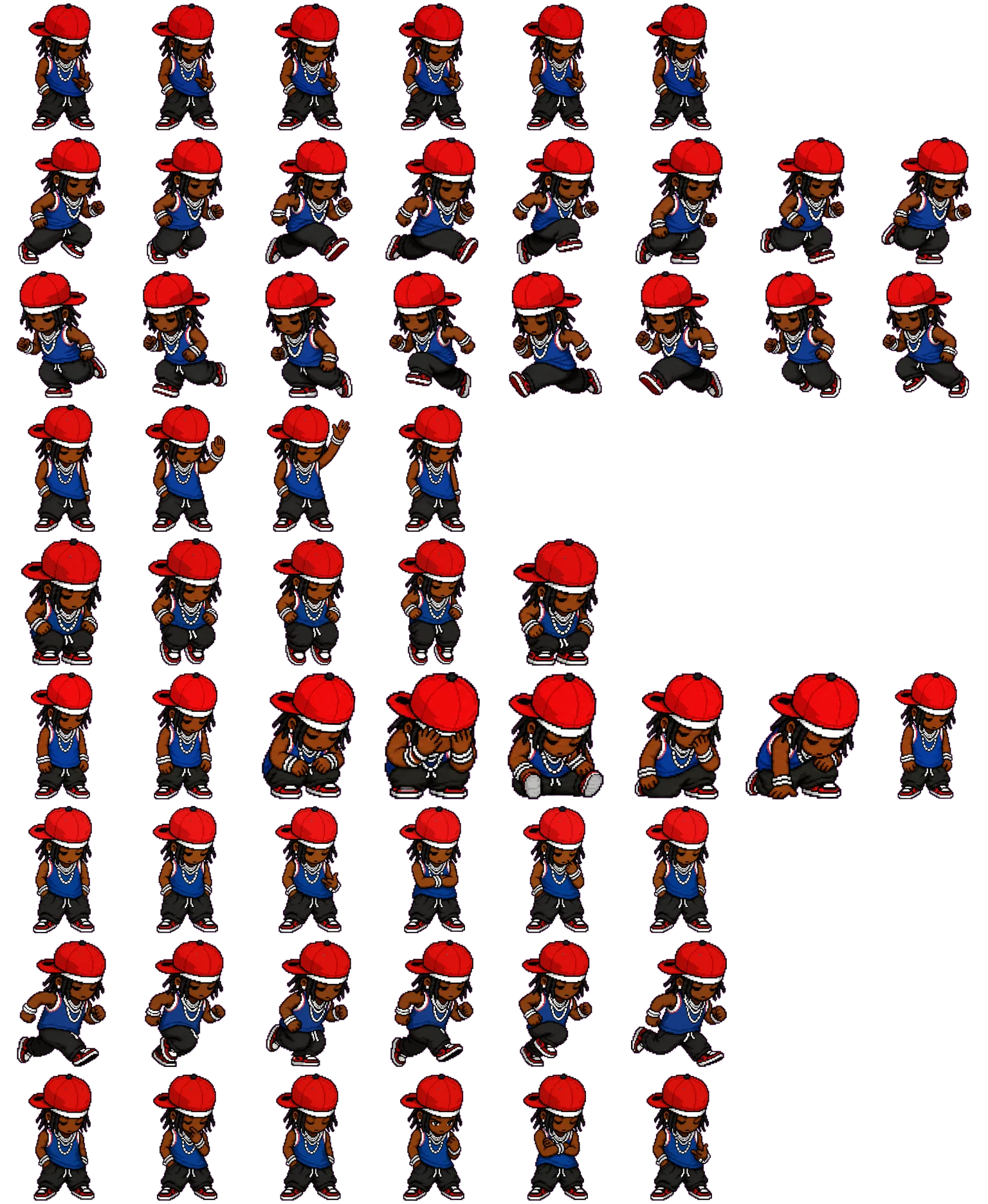 Carti spritesheet preview
