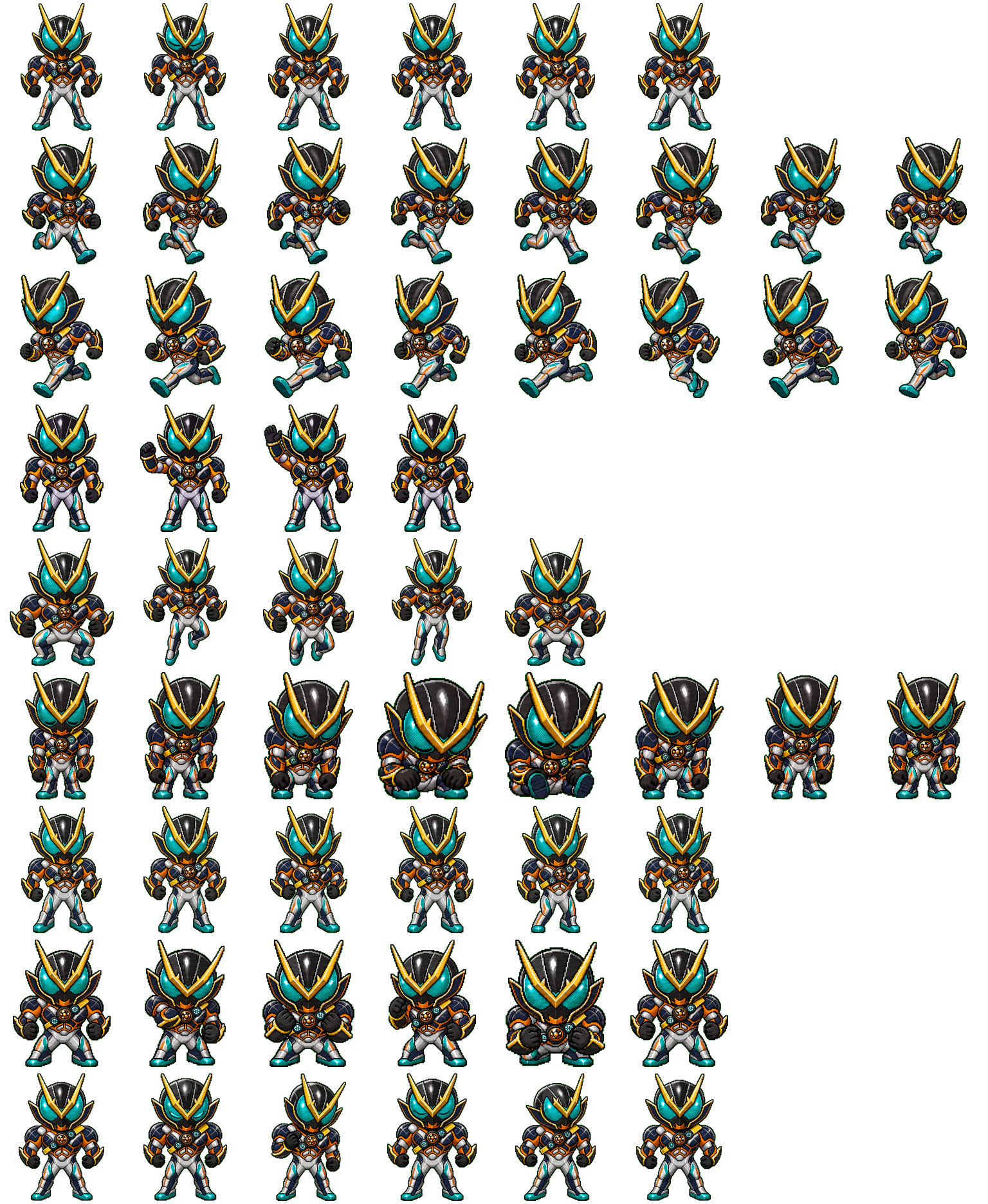 catastrom spritesheet preview