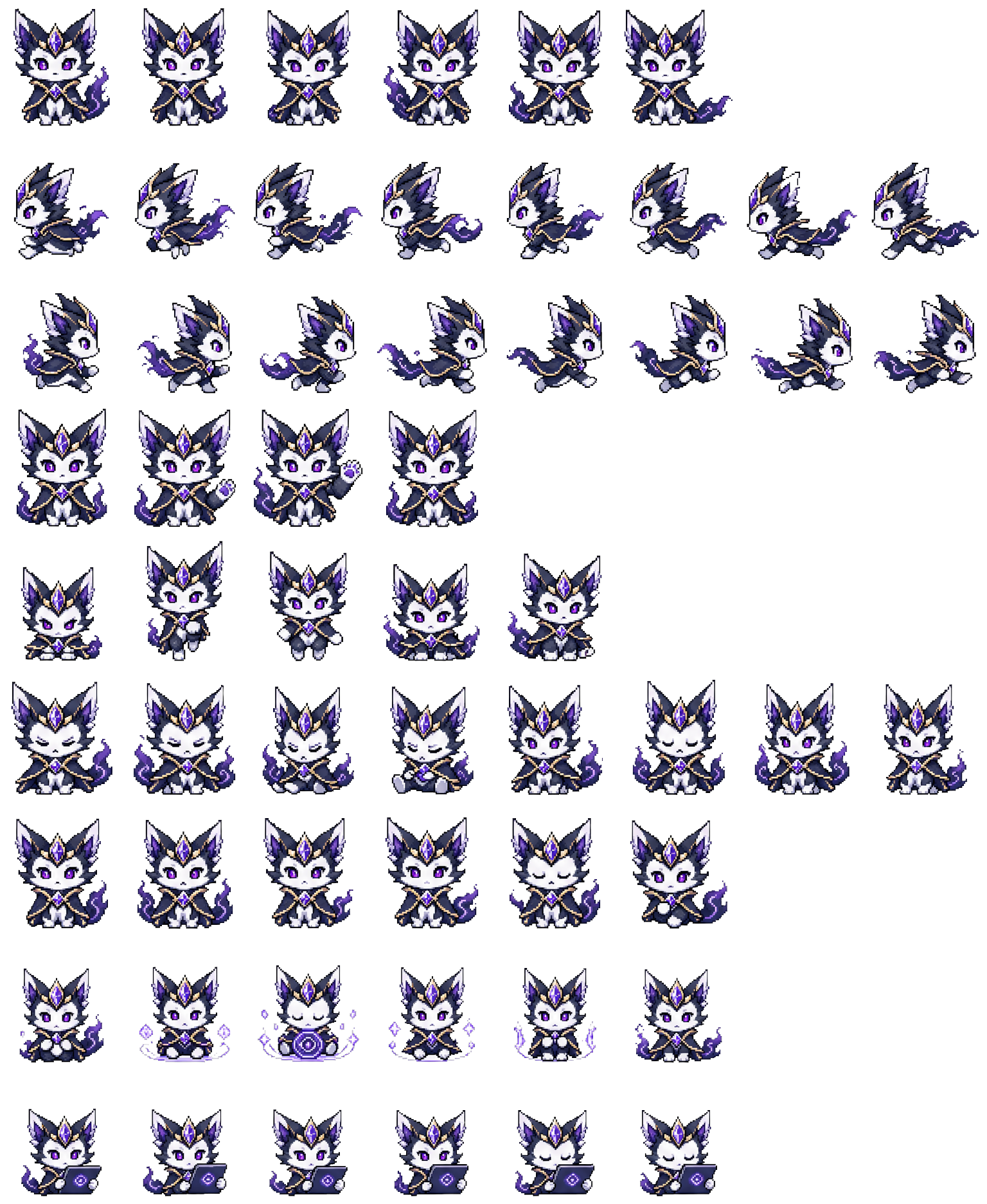chaossprite spritesheet preview