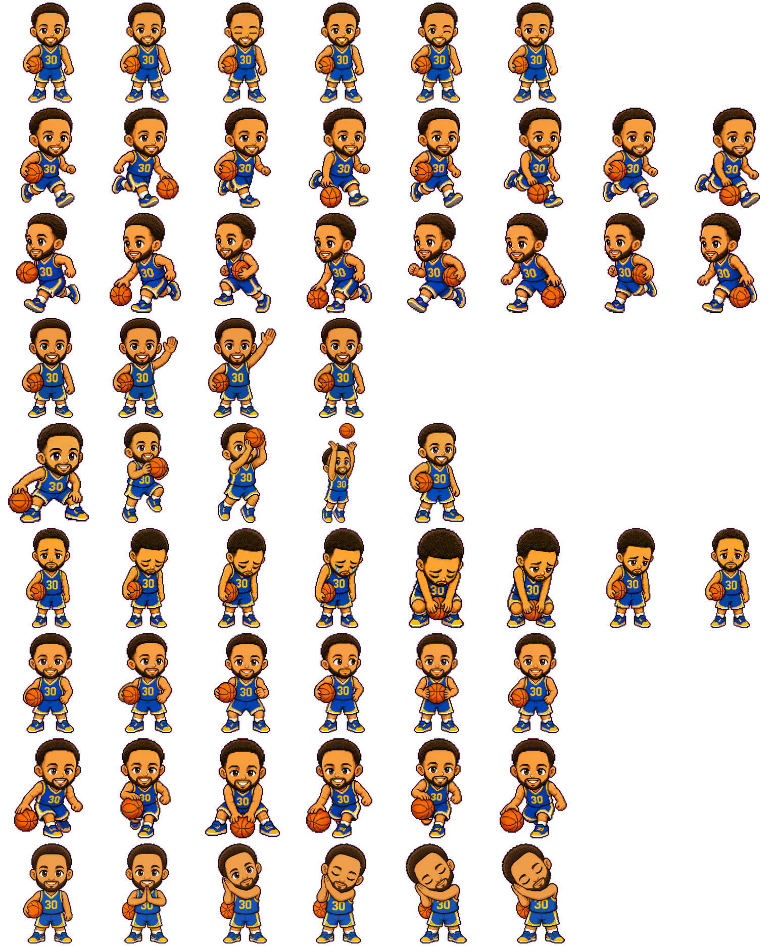 Chef spritesheet preview