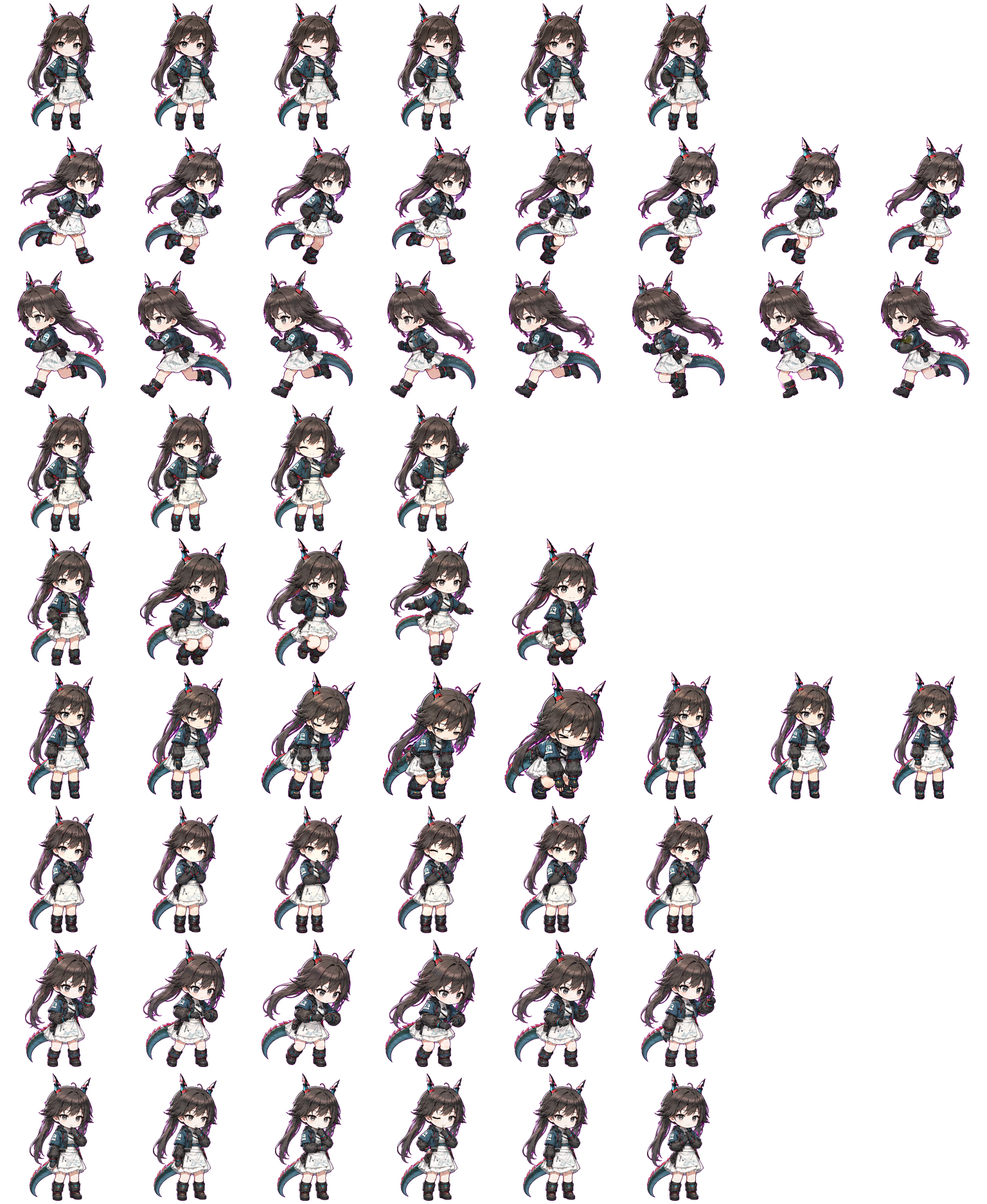 Chen Qianyu animated desktop pet preview for Codex Pet