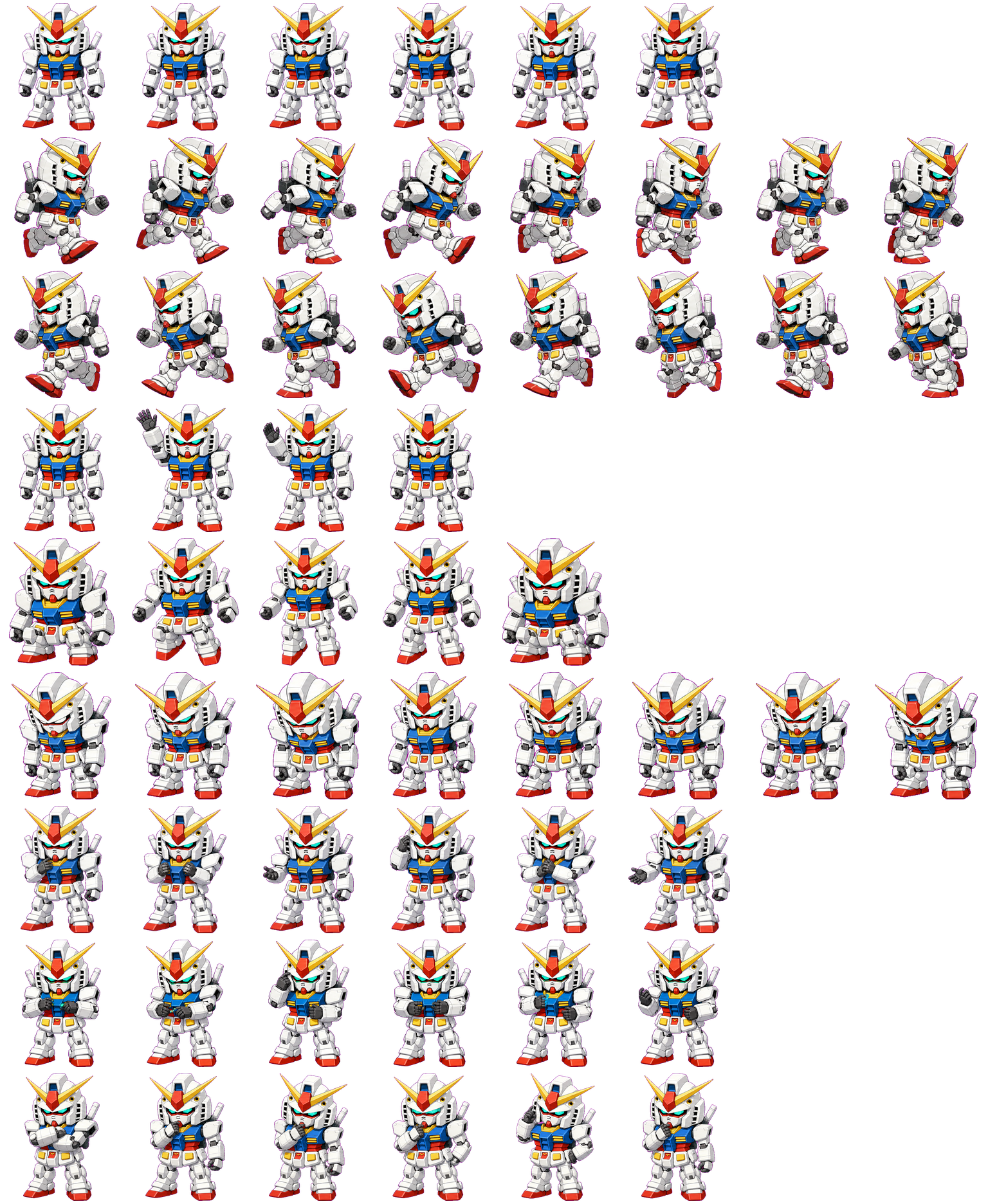 Chibi Gundam Codex Pet 动态桌面宠物预览图