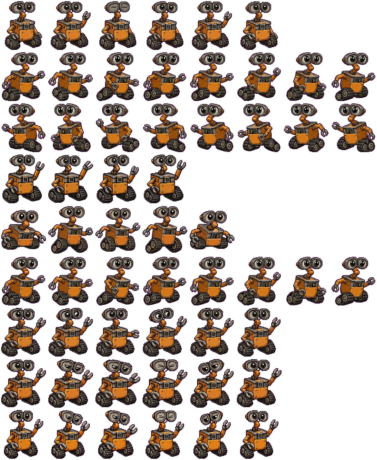 Chispa spritesheet preview