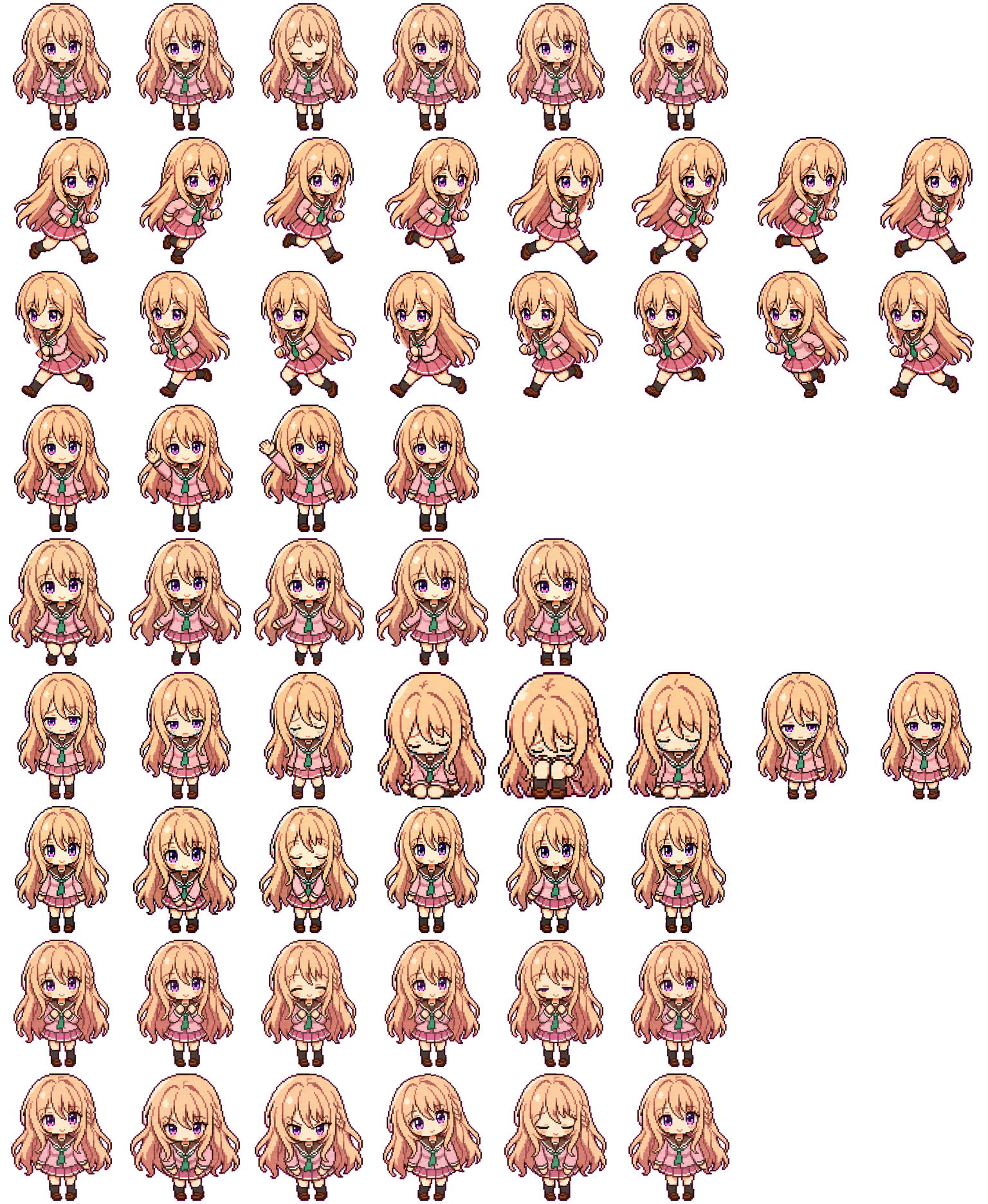 Chitose spritesheet preview