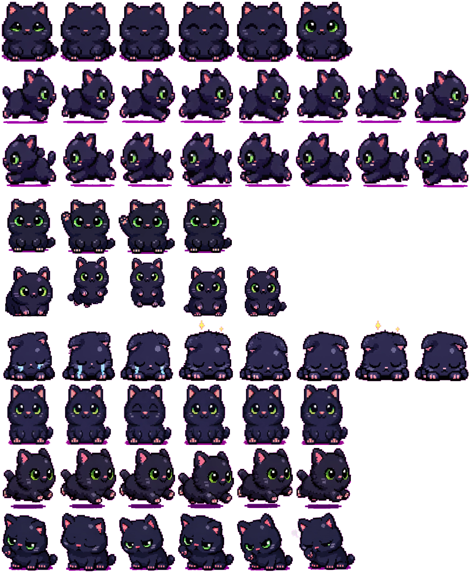 Chonk spritesheet preview