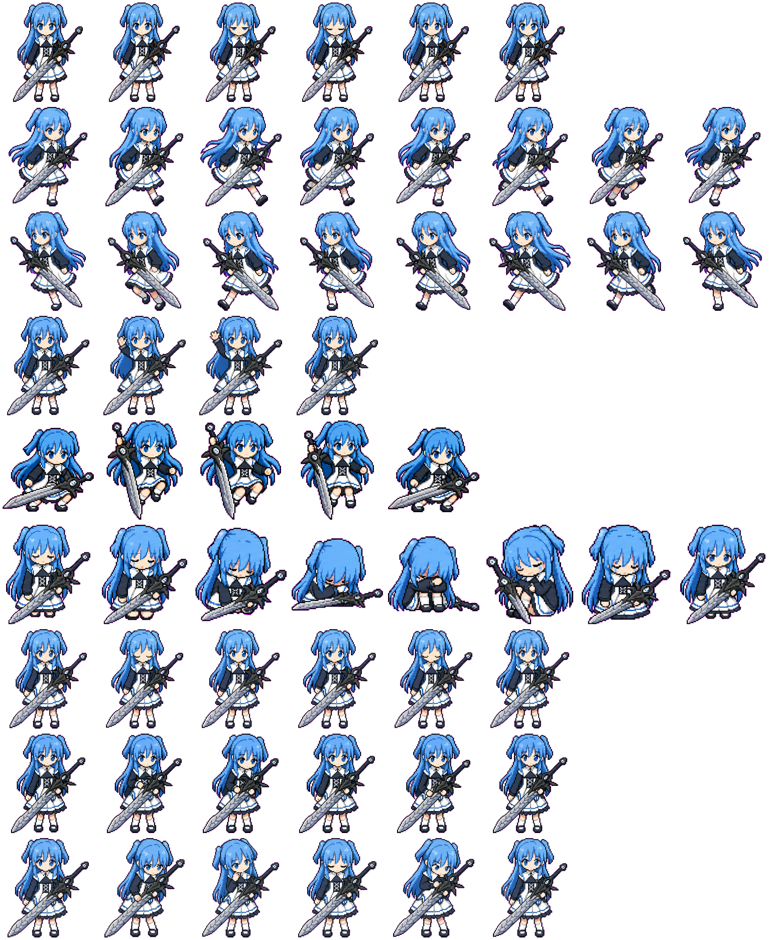Chtholly2 spritesheet preview