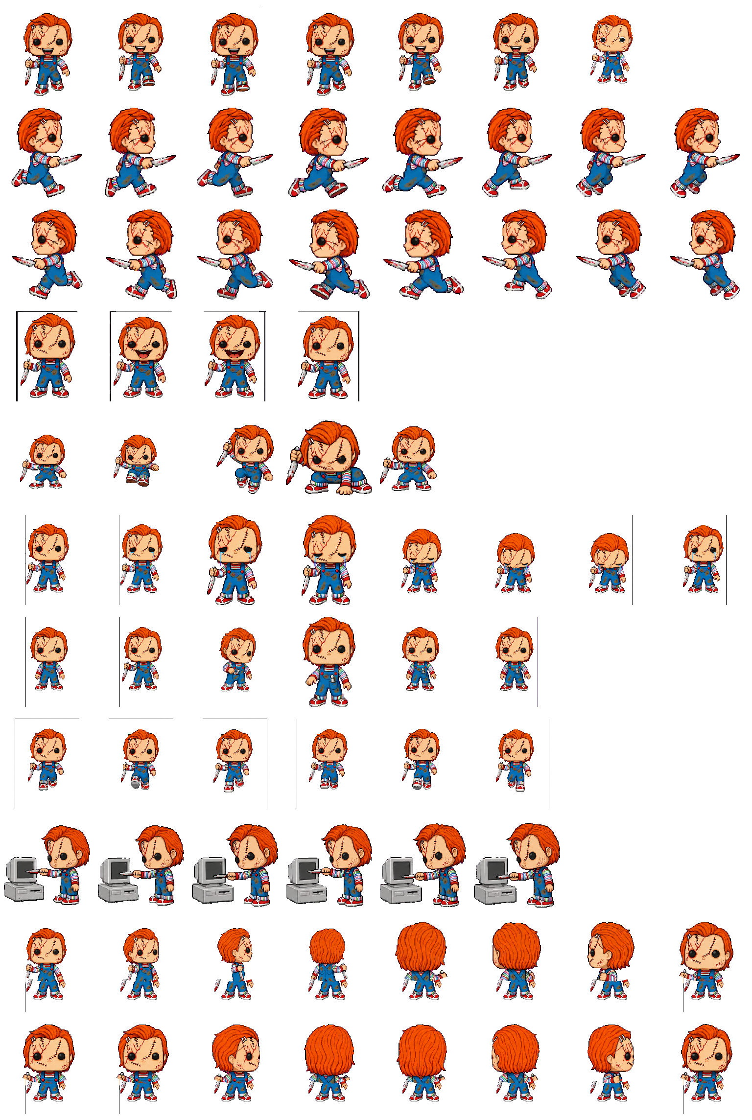 Chucky Knife V2 animated desktop pet preview for Codex Pet