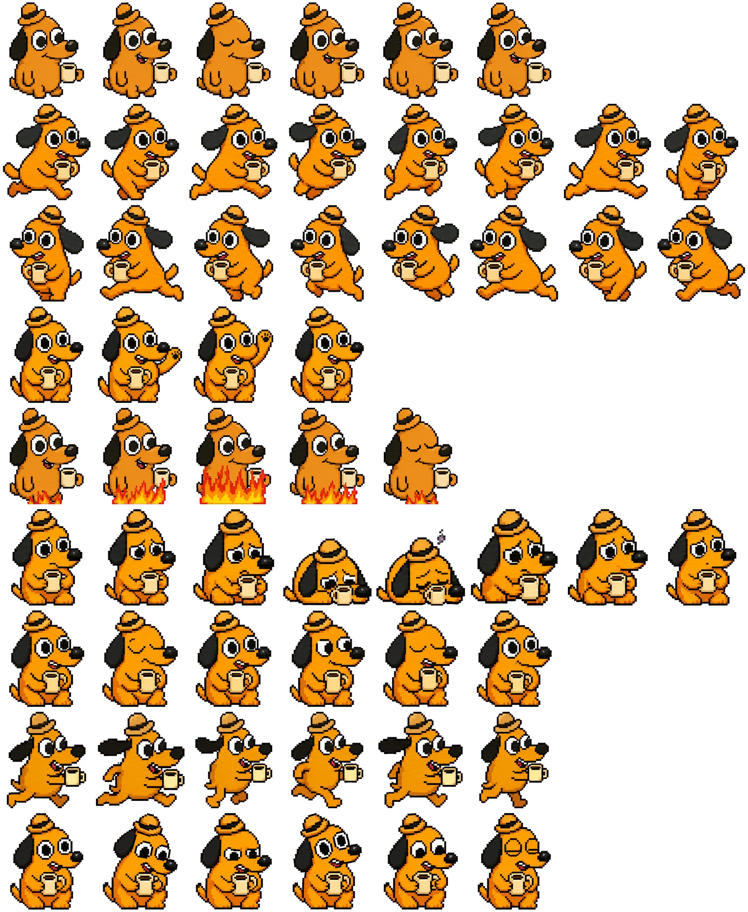 Cinder spritesheet preview