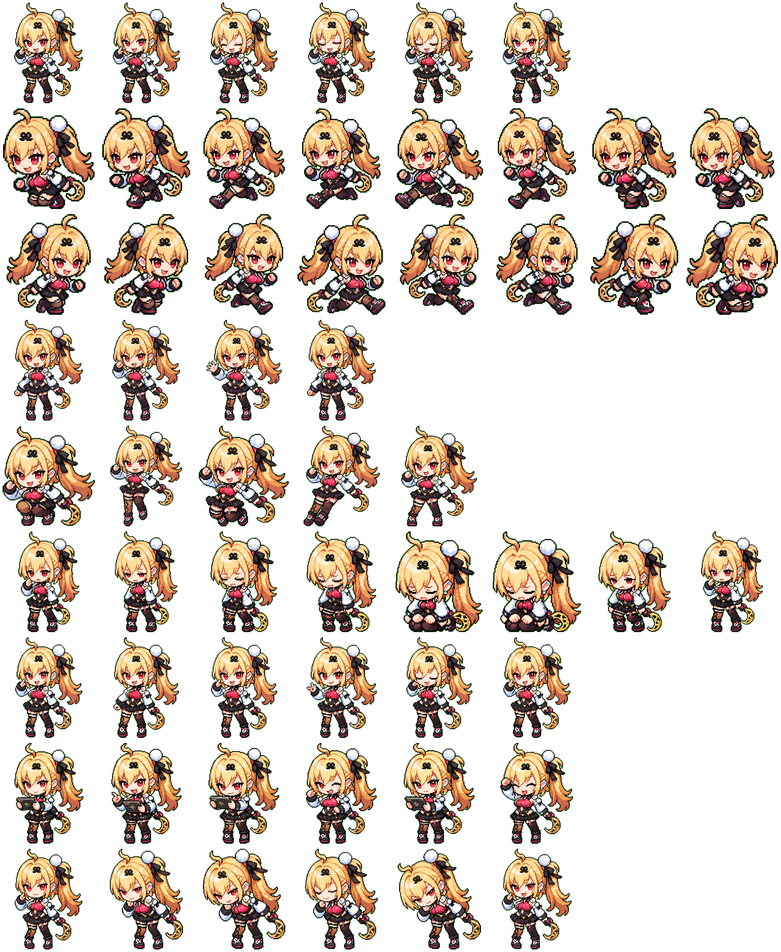 芙莉莲 Cissia spritesheet preview