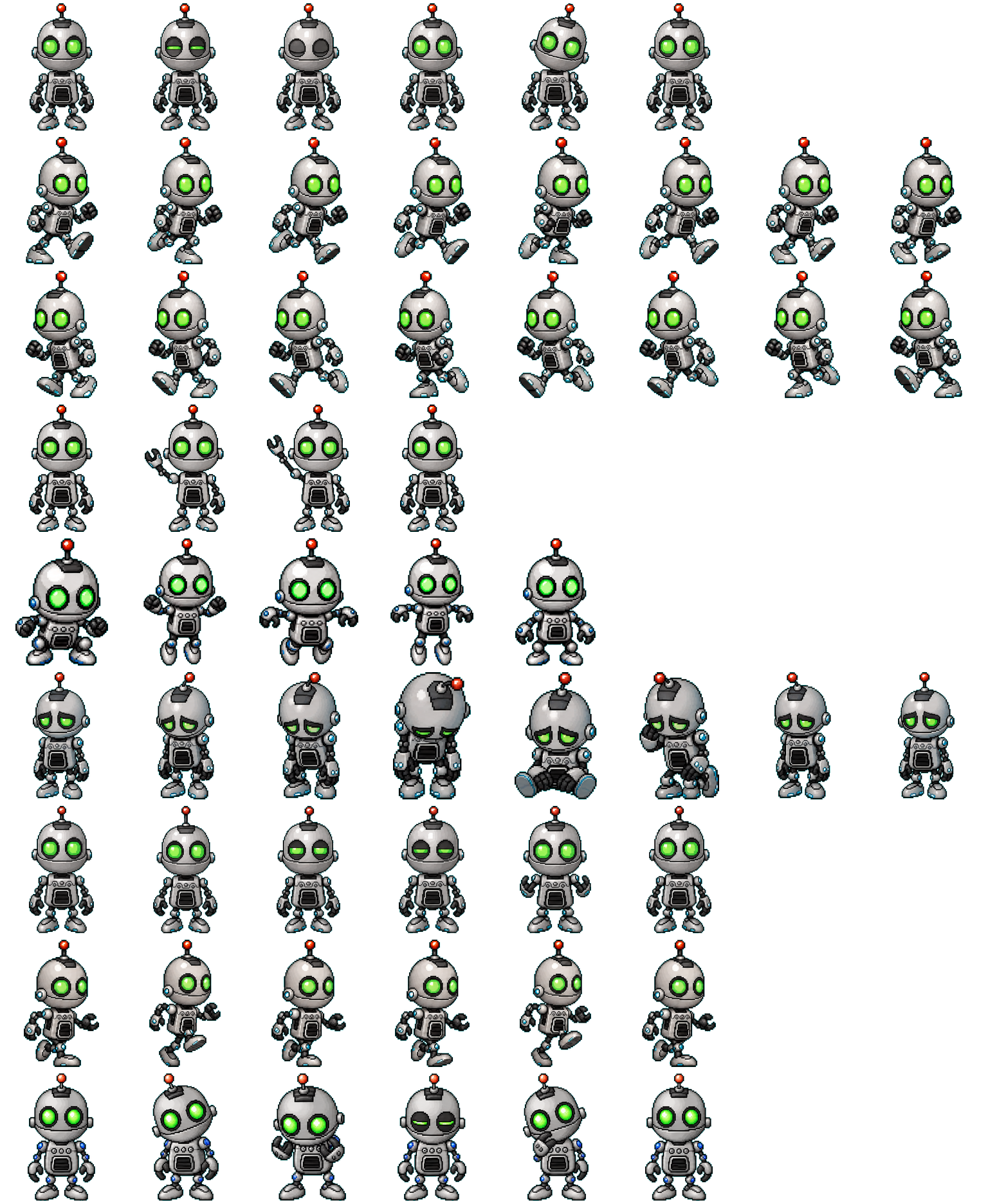 Clank spritesheet preview