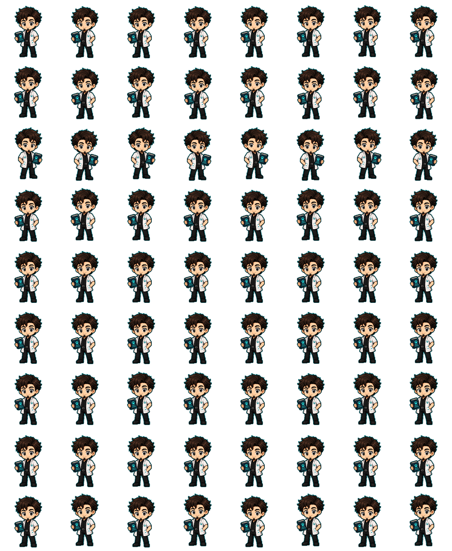 Codra spritesheet preview