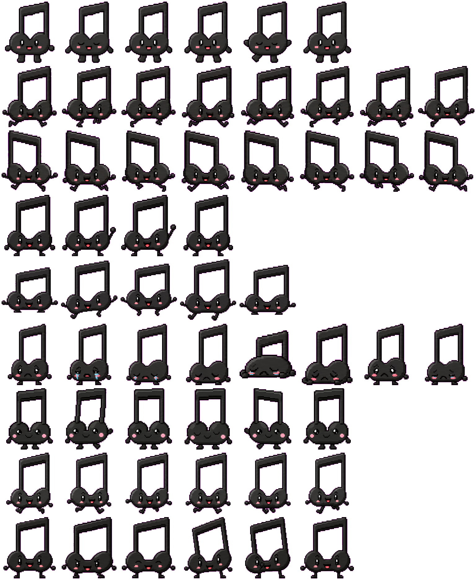 Clef spritesheet preview