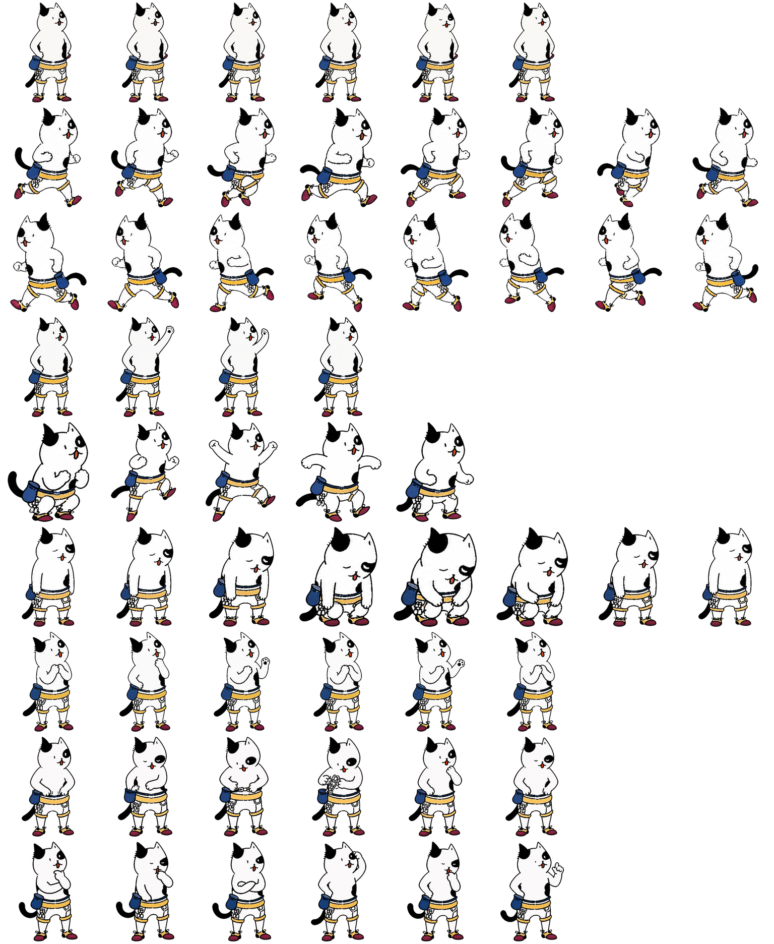 Climber Cat animated desktop pet preview for Codex Pet