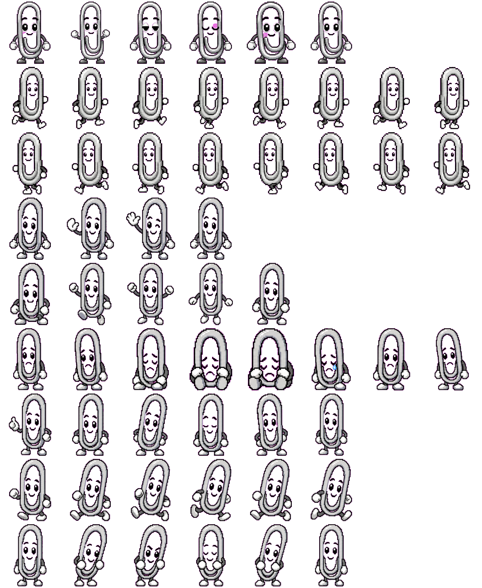 Cliplet spritesheet preview