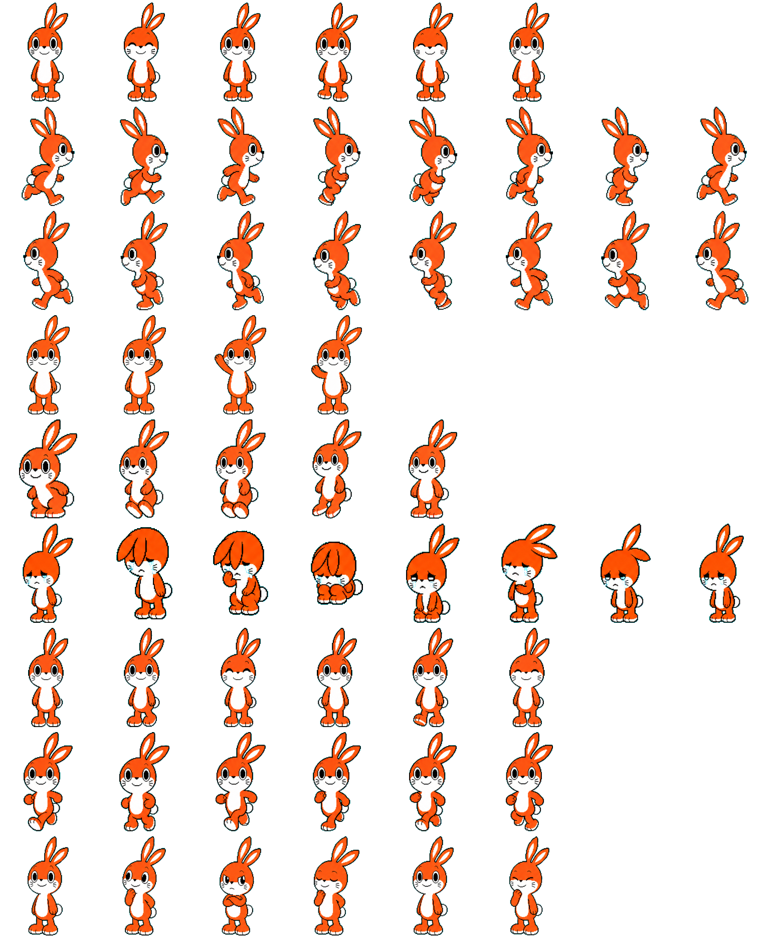 Hoppy spritesheet preview