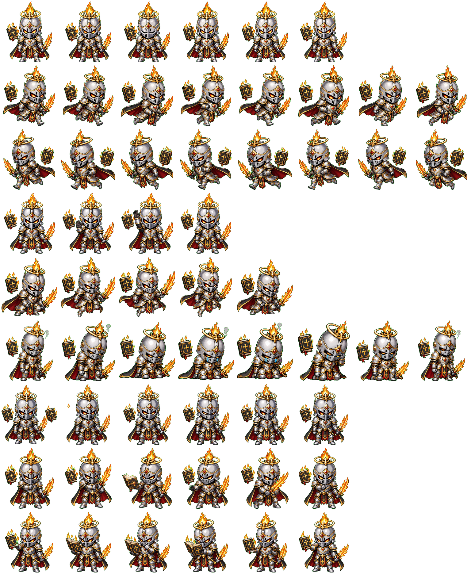 王庭圣裁-骑士 spritesheet preview