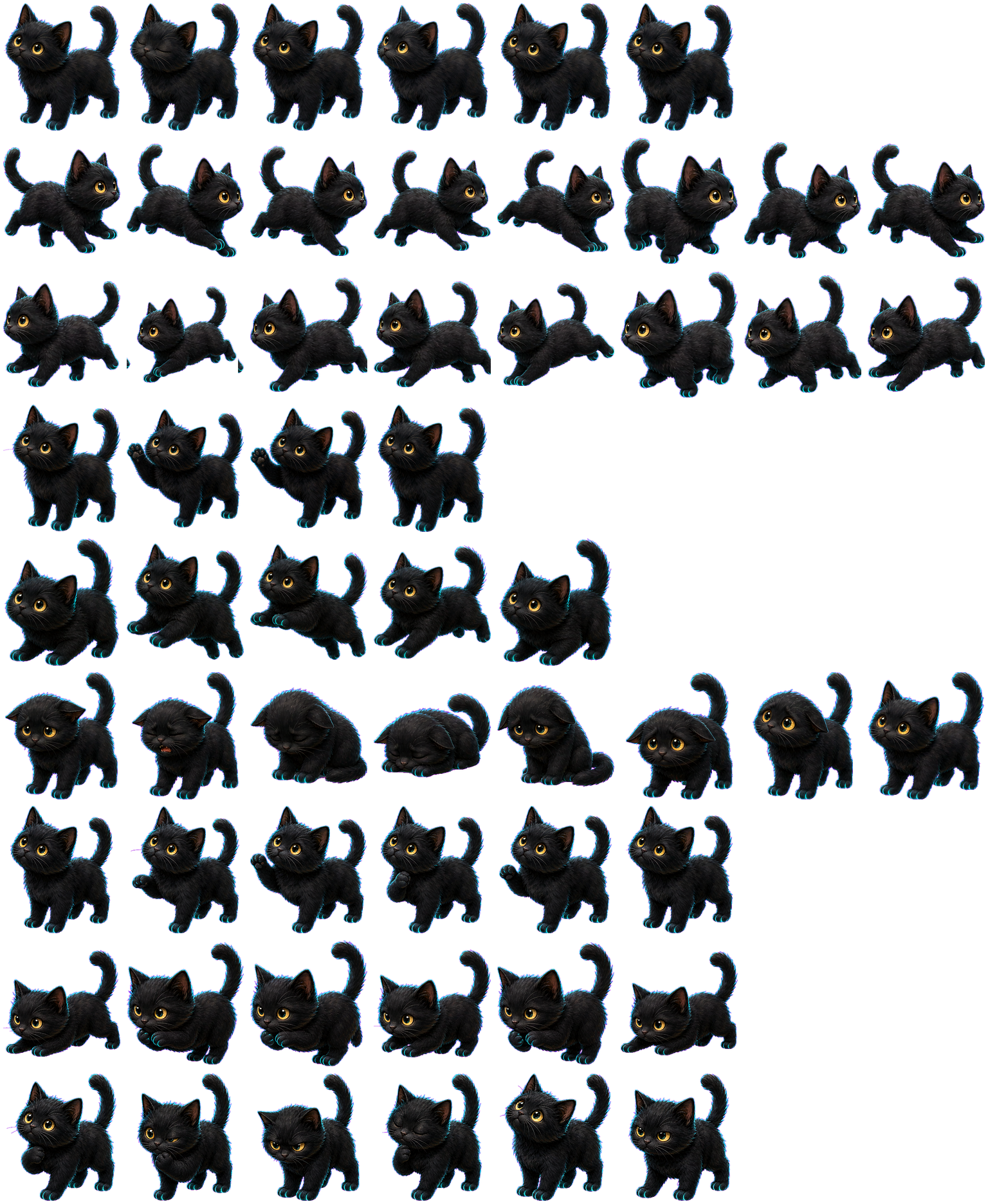 Codex Kitten animated desktop pet preview for Codex Pet