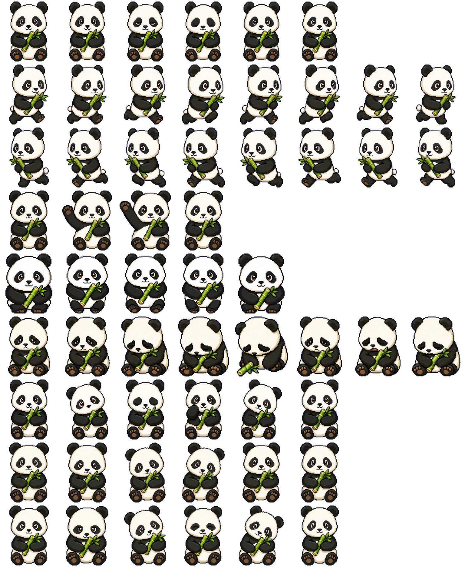 codex-panda Codex Pet アニメーションデスクトップペットのプレビュー
