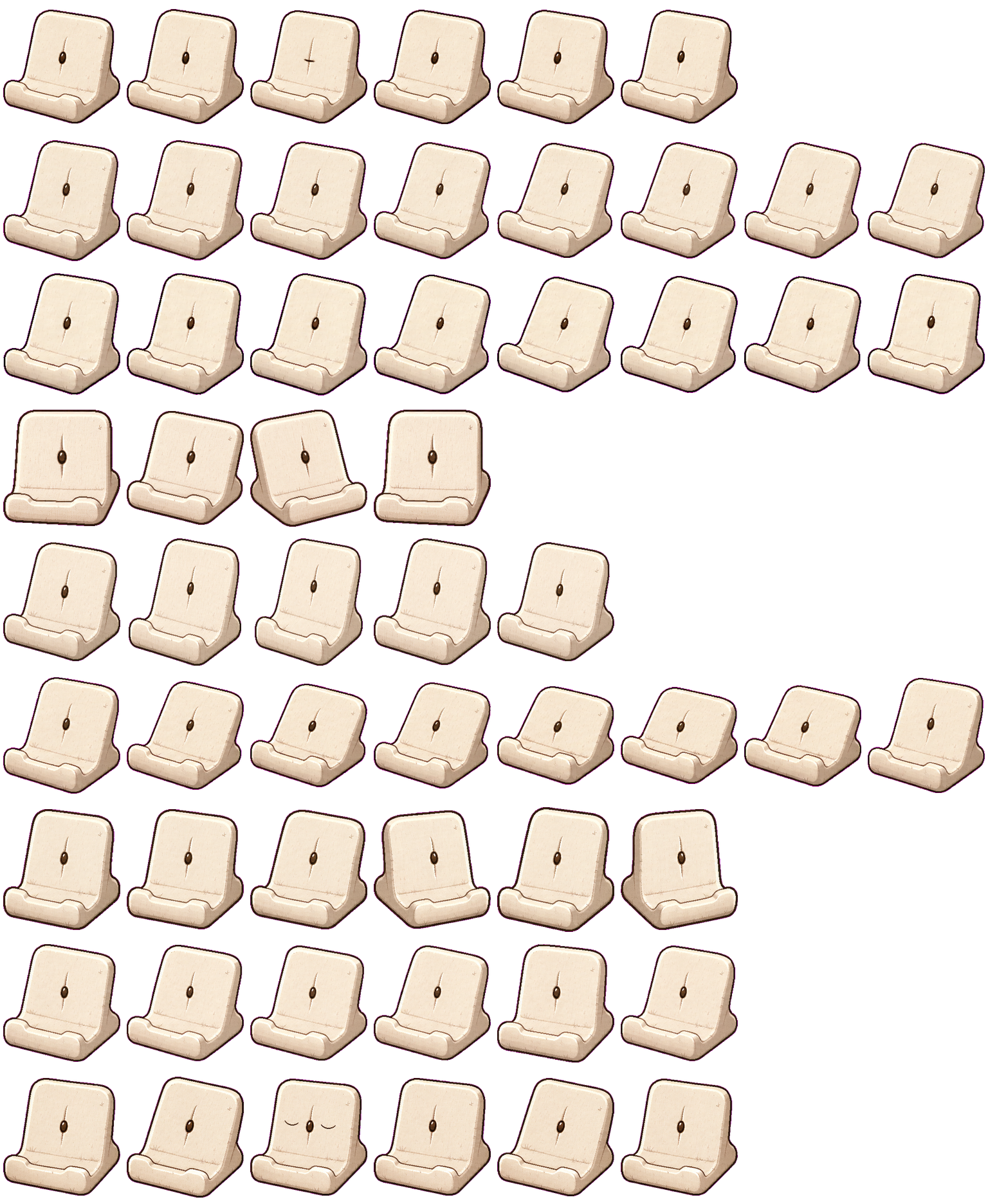 Cotton Folio Rest animated desktop pet preview for Codex Pet