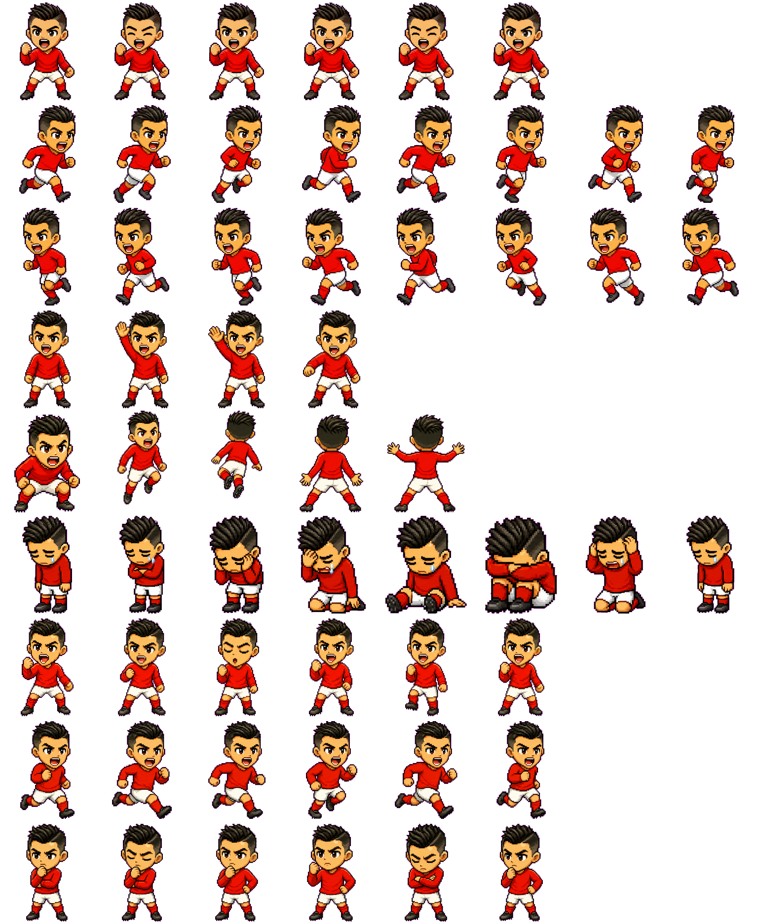 CR7 spritesheet preview