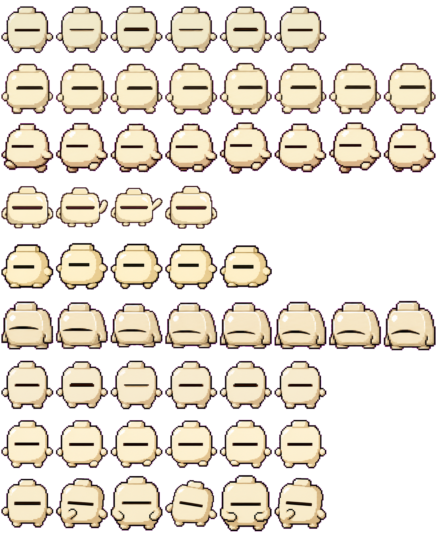Creamware File Ledger animated desktop pet preview for Codex Pet