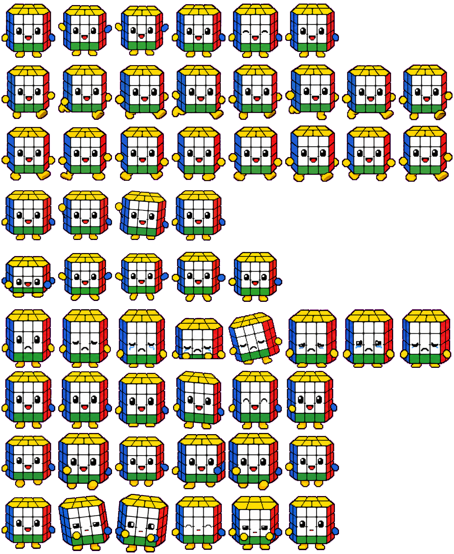 Cubie animated desktop pet preview for Codex Pet