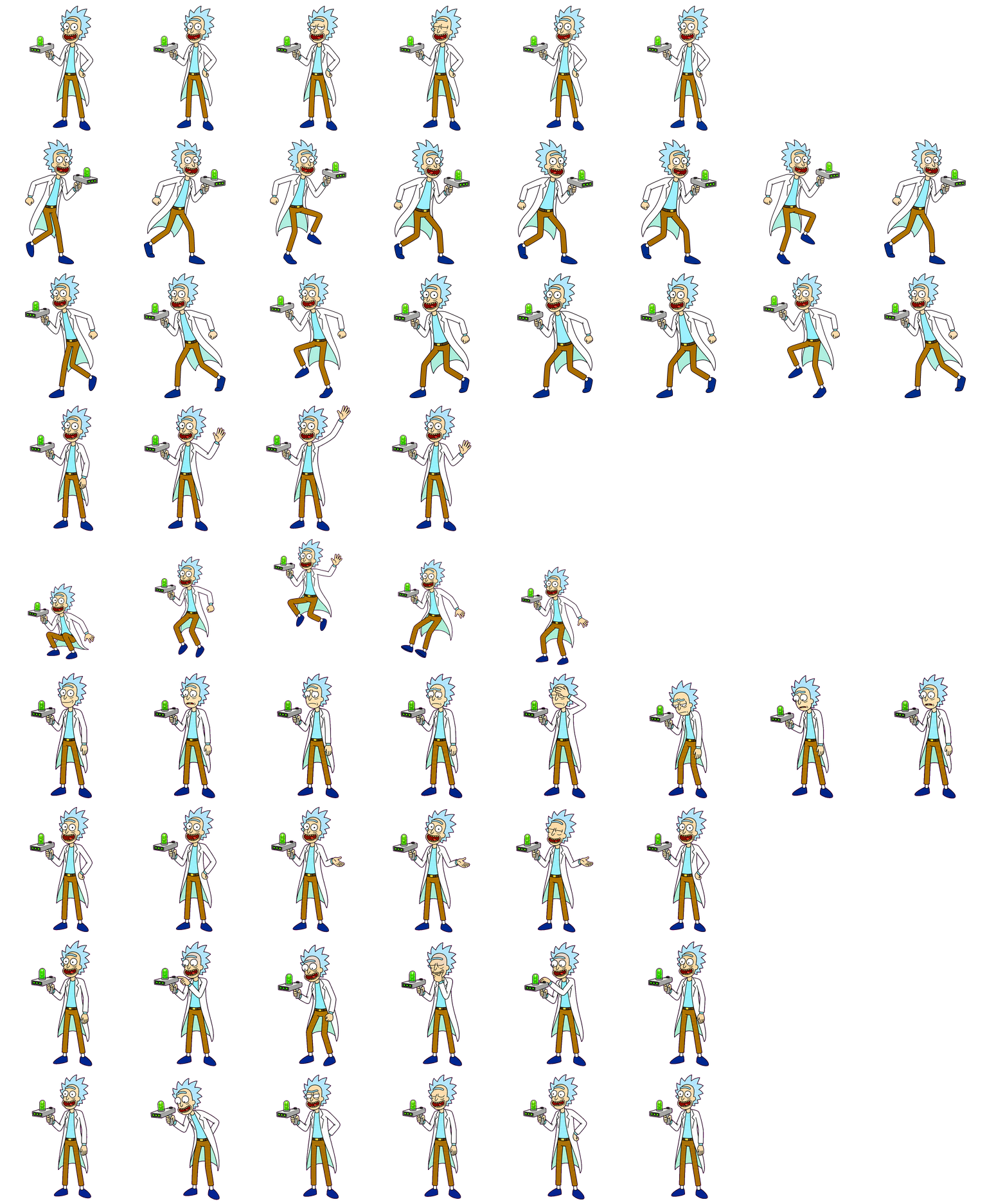 Rick Portal Pet Codex Pet アニメーションデスクトップペットのプレビュー