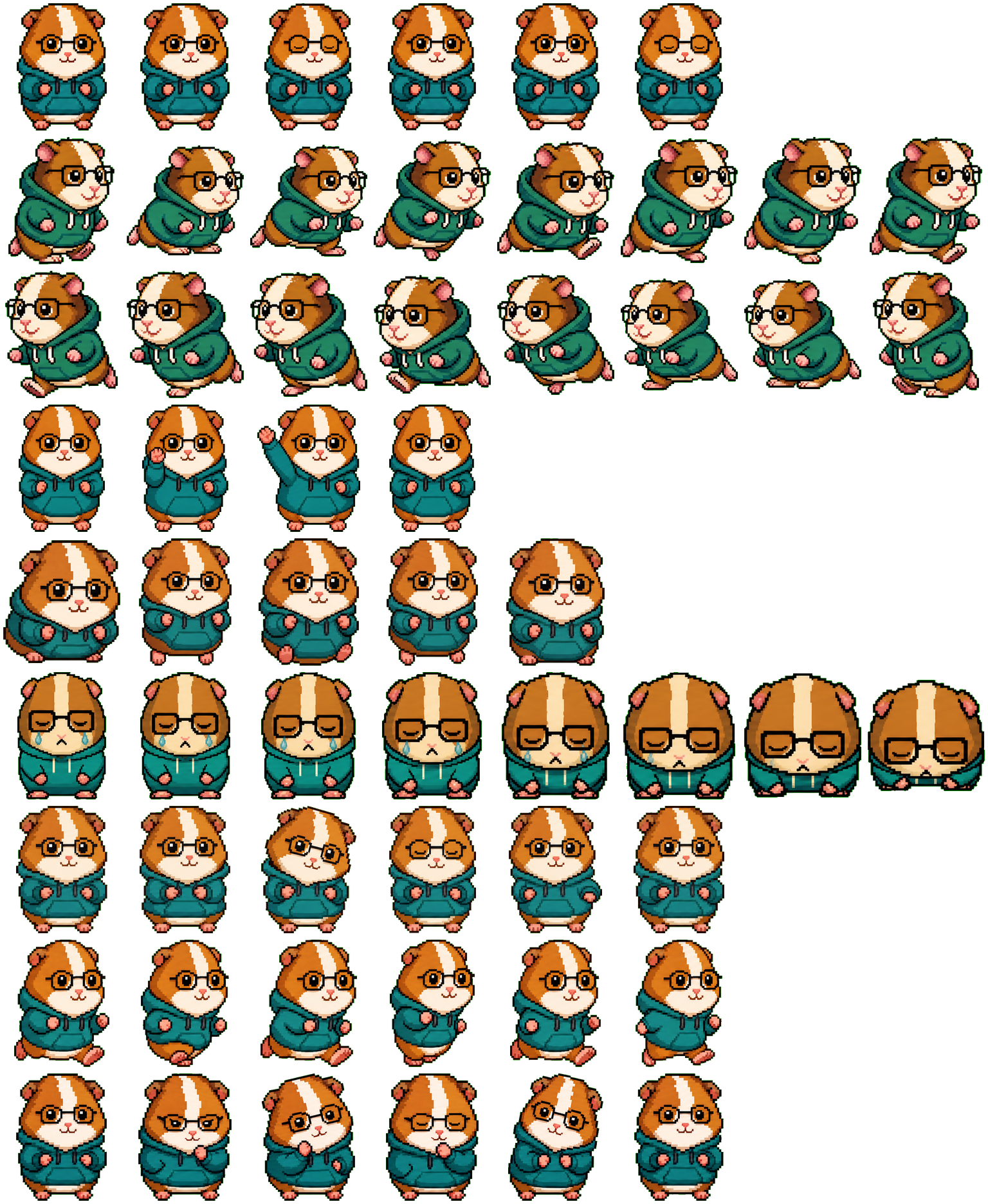 CuyDev spritesheet preview