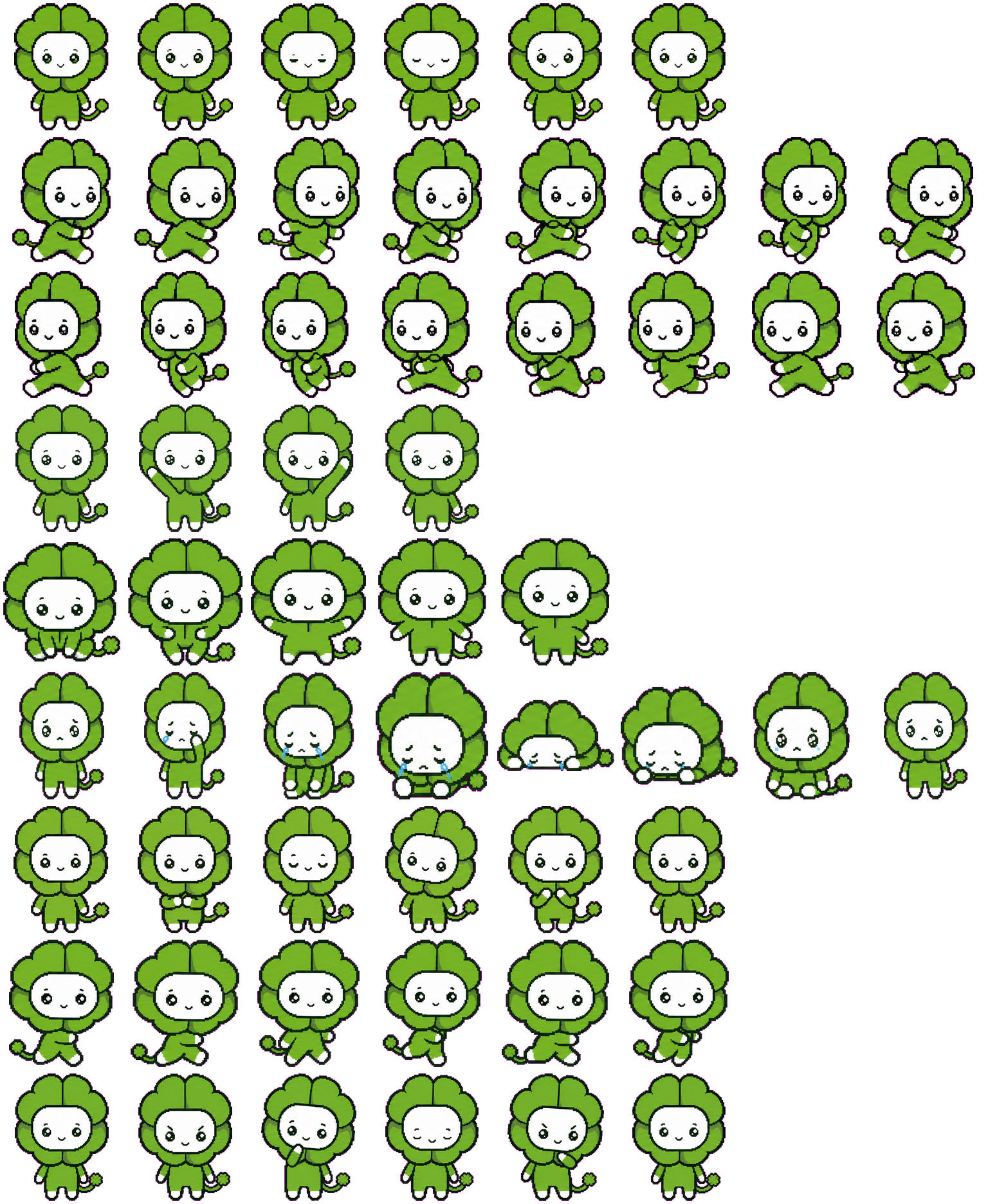 吊椅宝宝 spritesheet preview