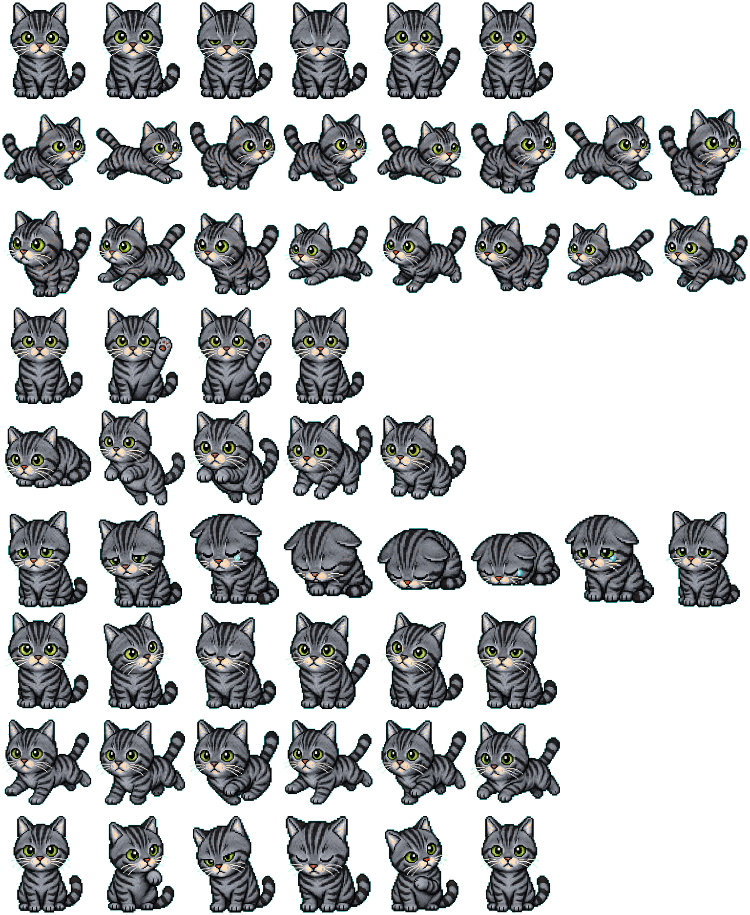 달타냥 spritesheet preview