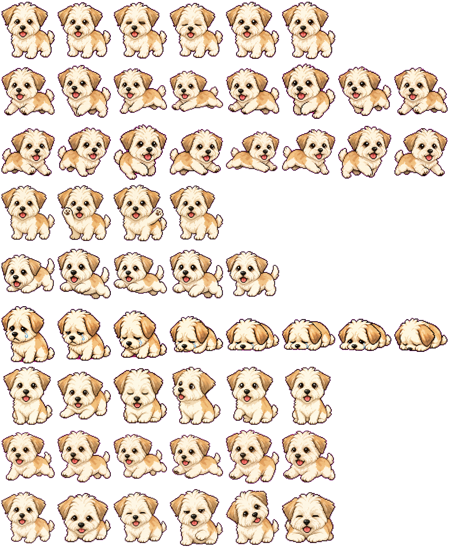 Danny spritesheet preview