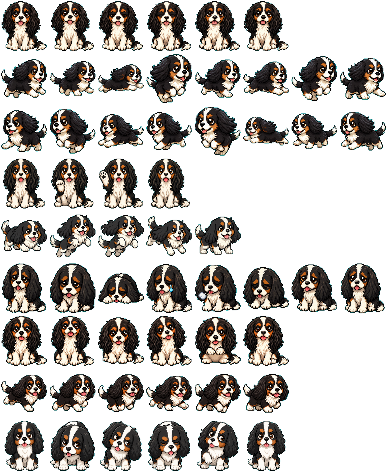 Dante spritesheet preview