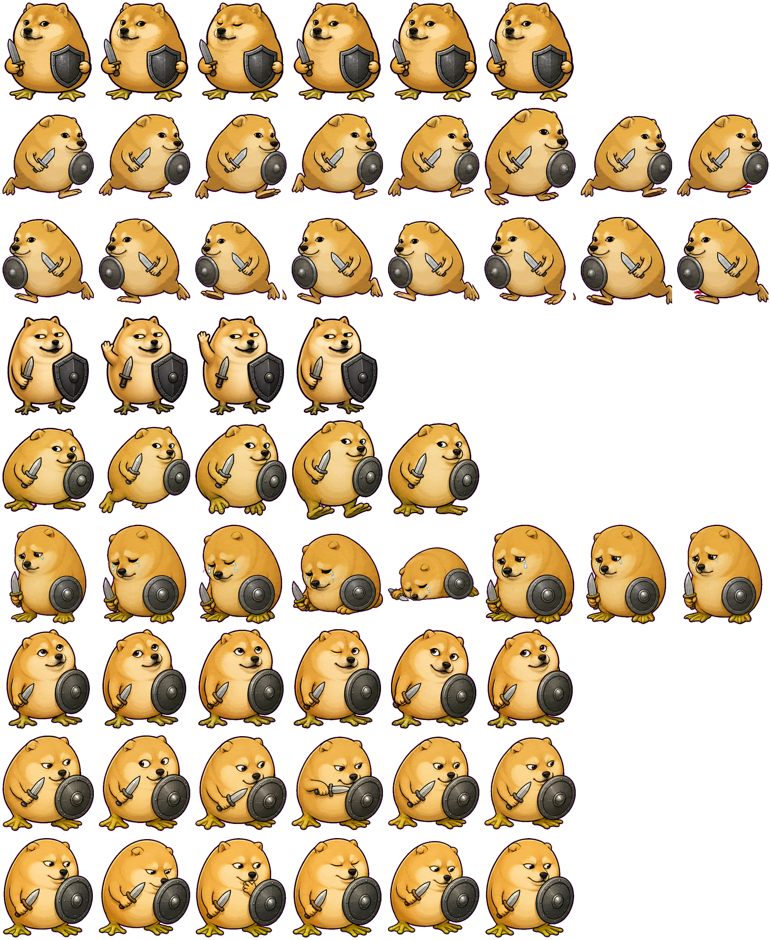 DaoDunDog animated desktop pet preview for Codex Pet