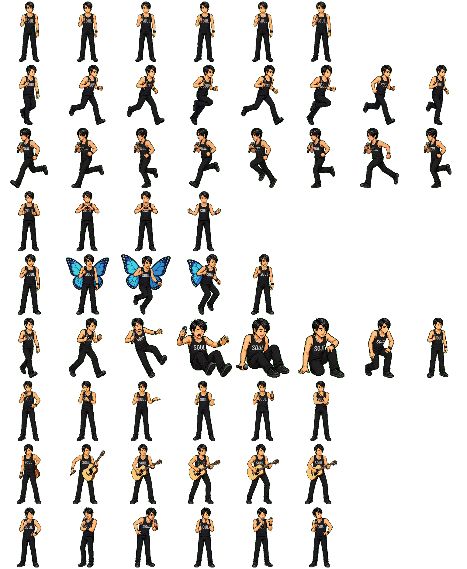David Tao Pixel animated desktop pet preview for Codex Pet