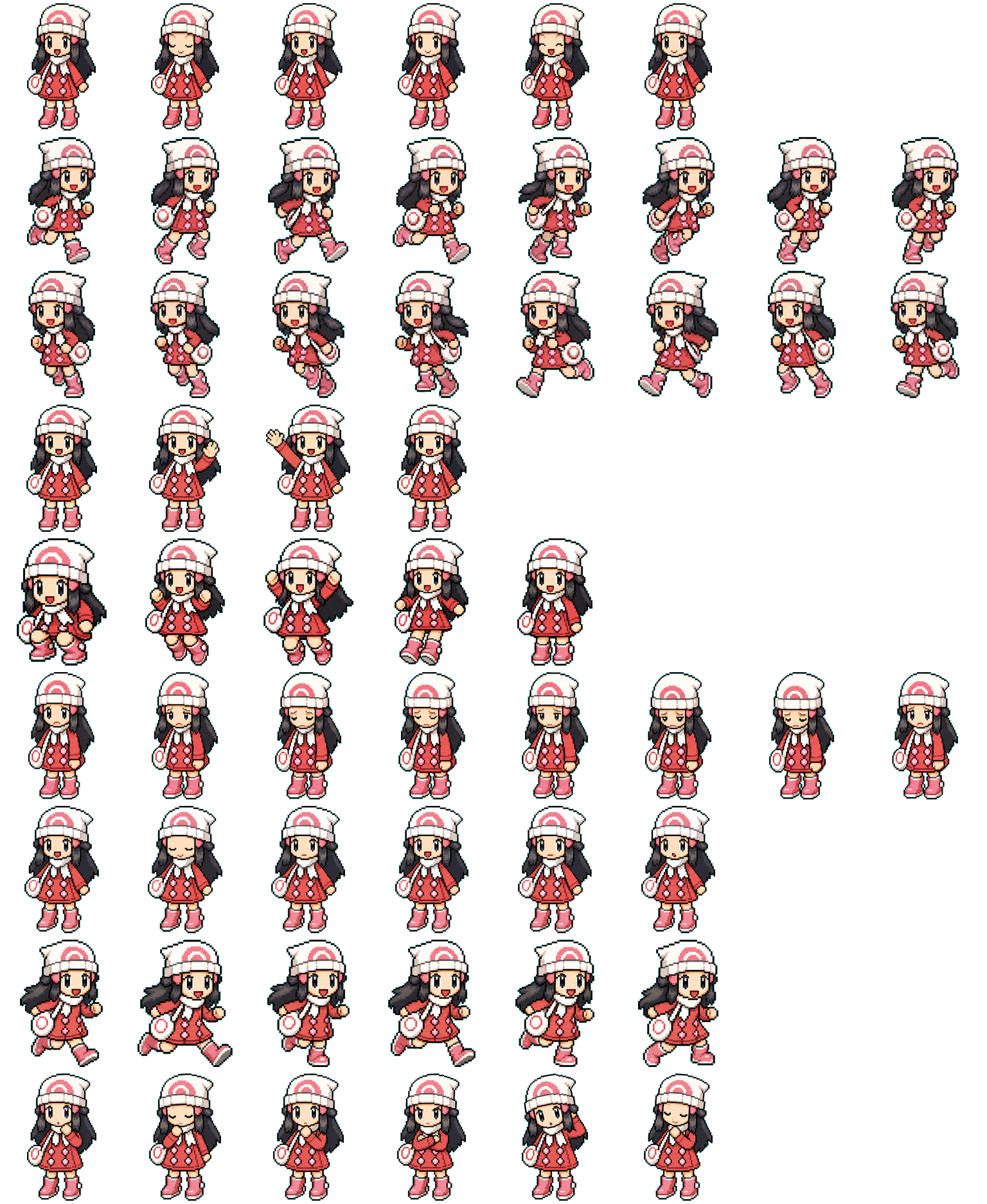 Dawn spritesheet preview