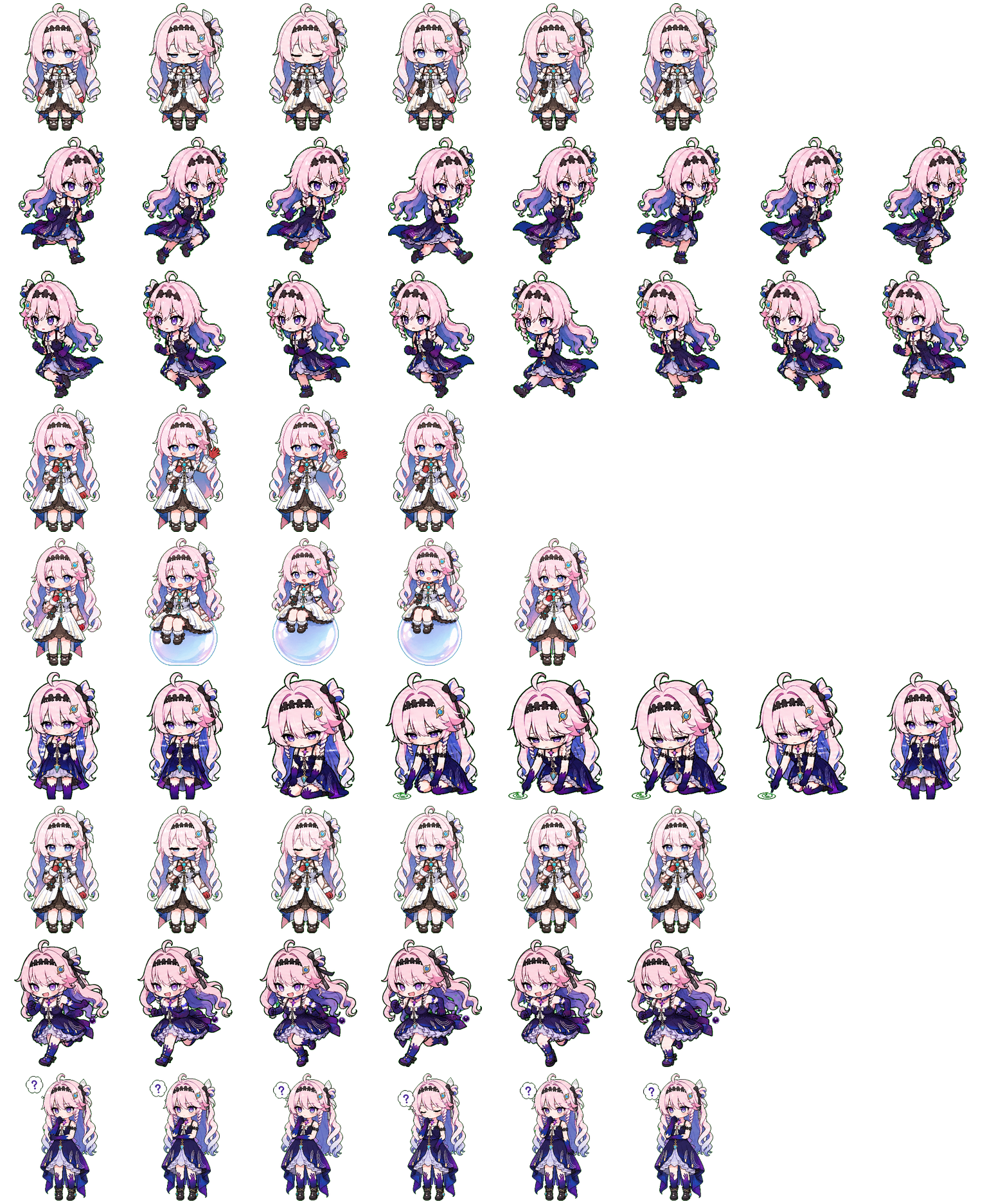 达妮娅 (Denia) spritesheet preview