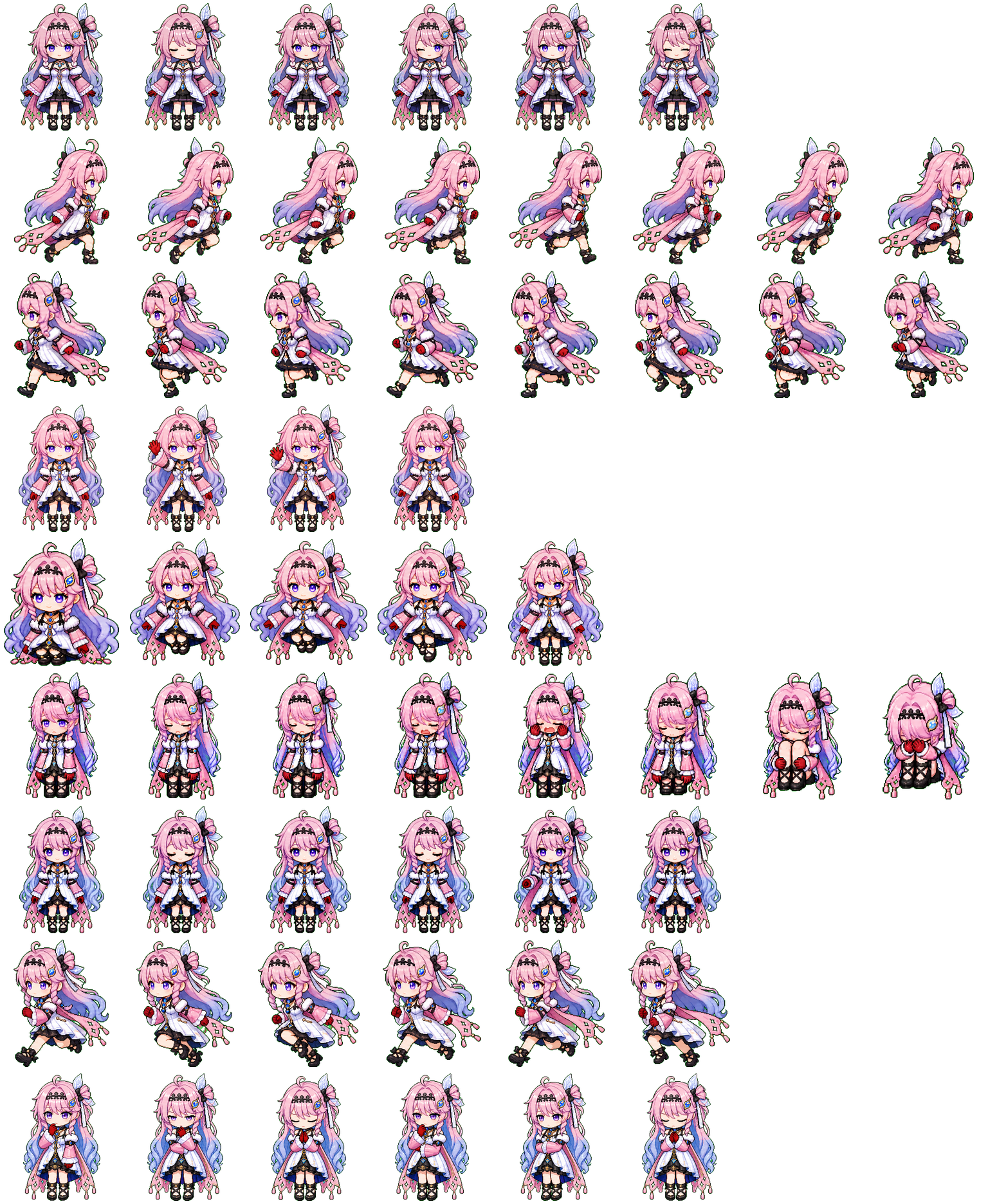 Denia spritesheet preview