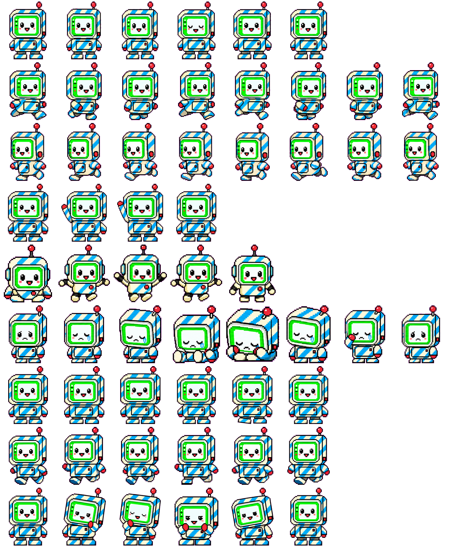 Denissexy ITier spritesheet preview