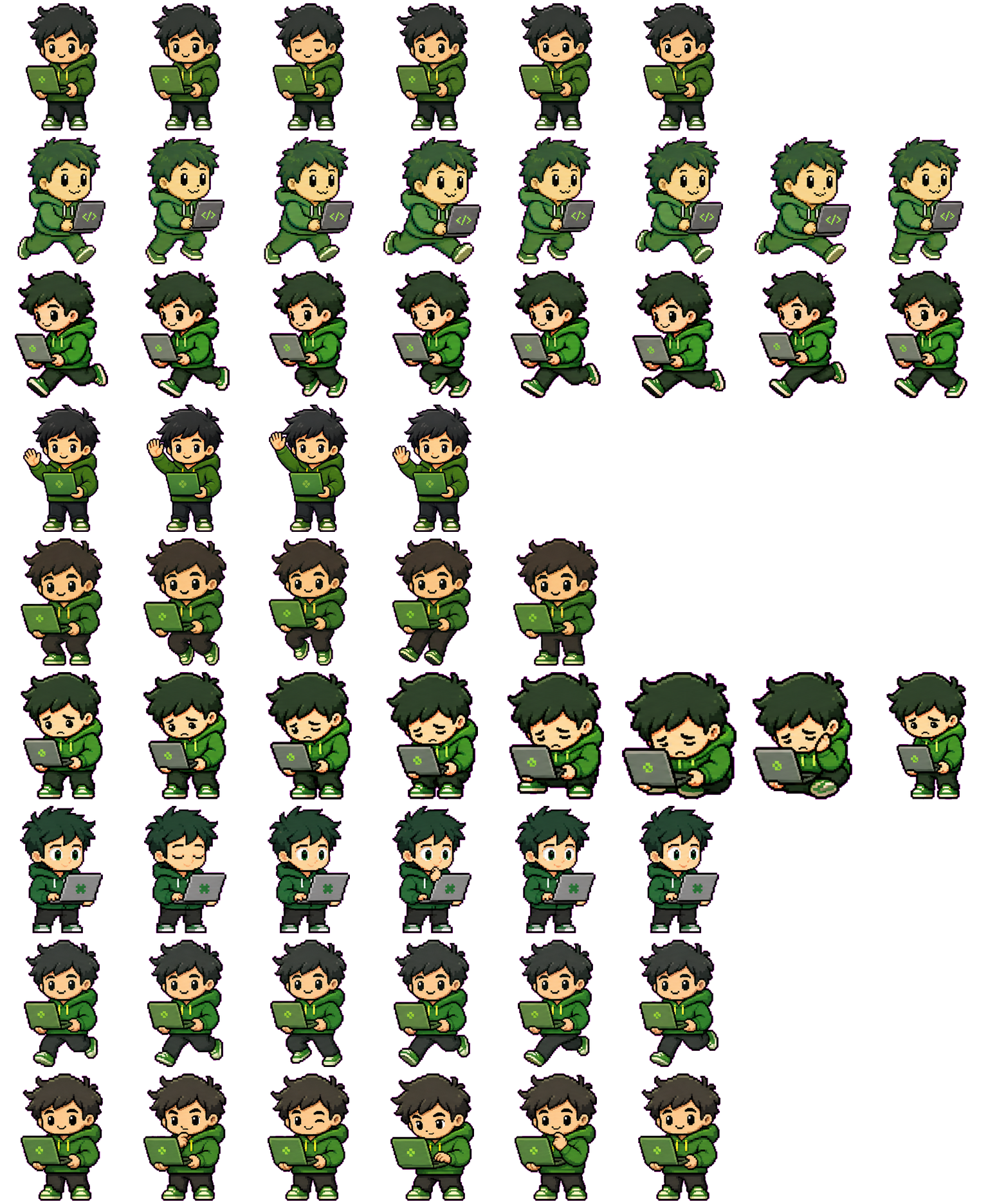 Dev spritesheet preview