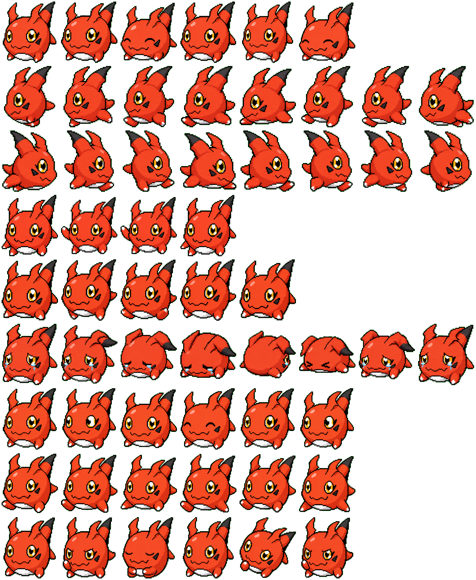 Gigimon spritesheet preview