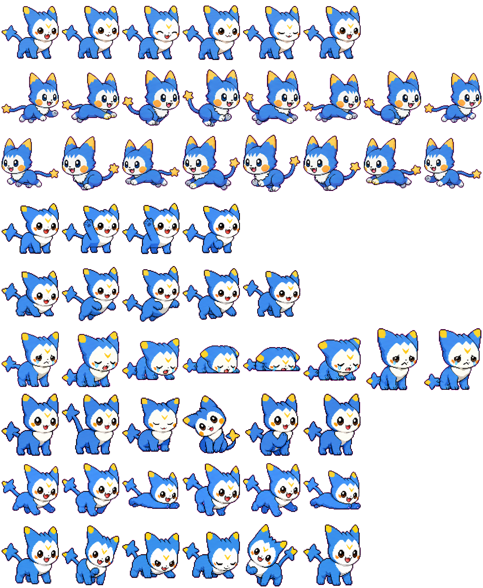 Dimo spritesheet preview