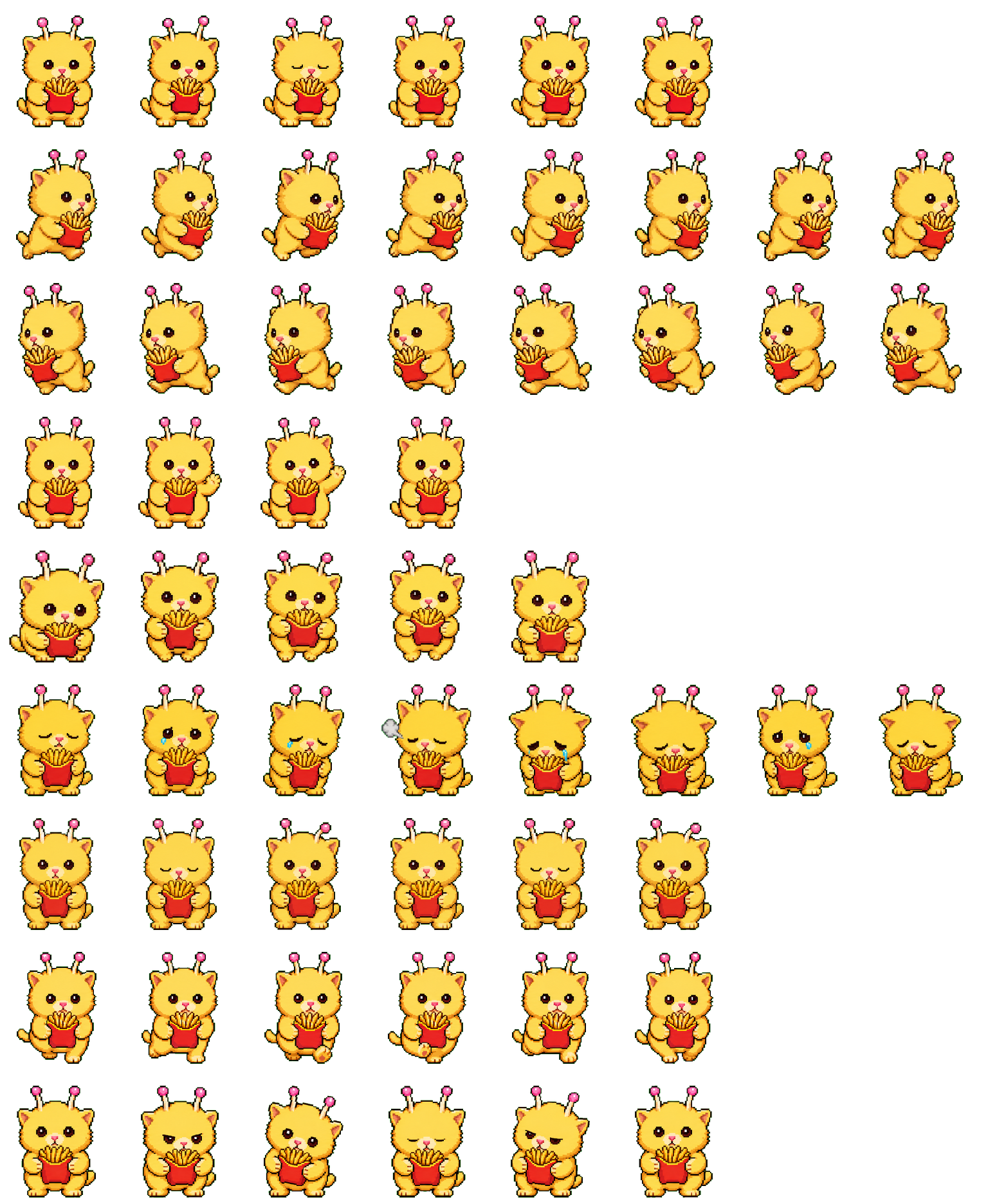 DING DING spritesheet preview