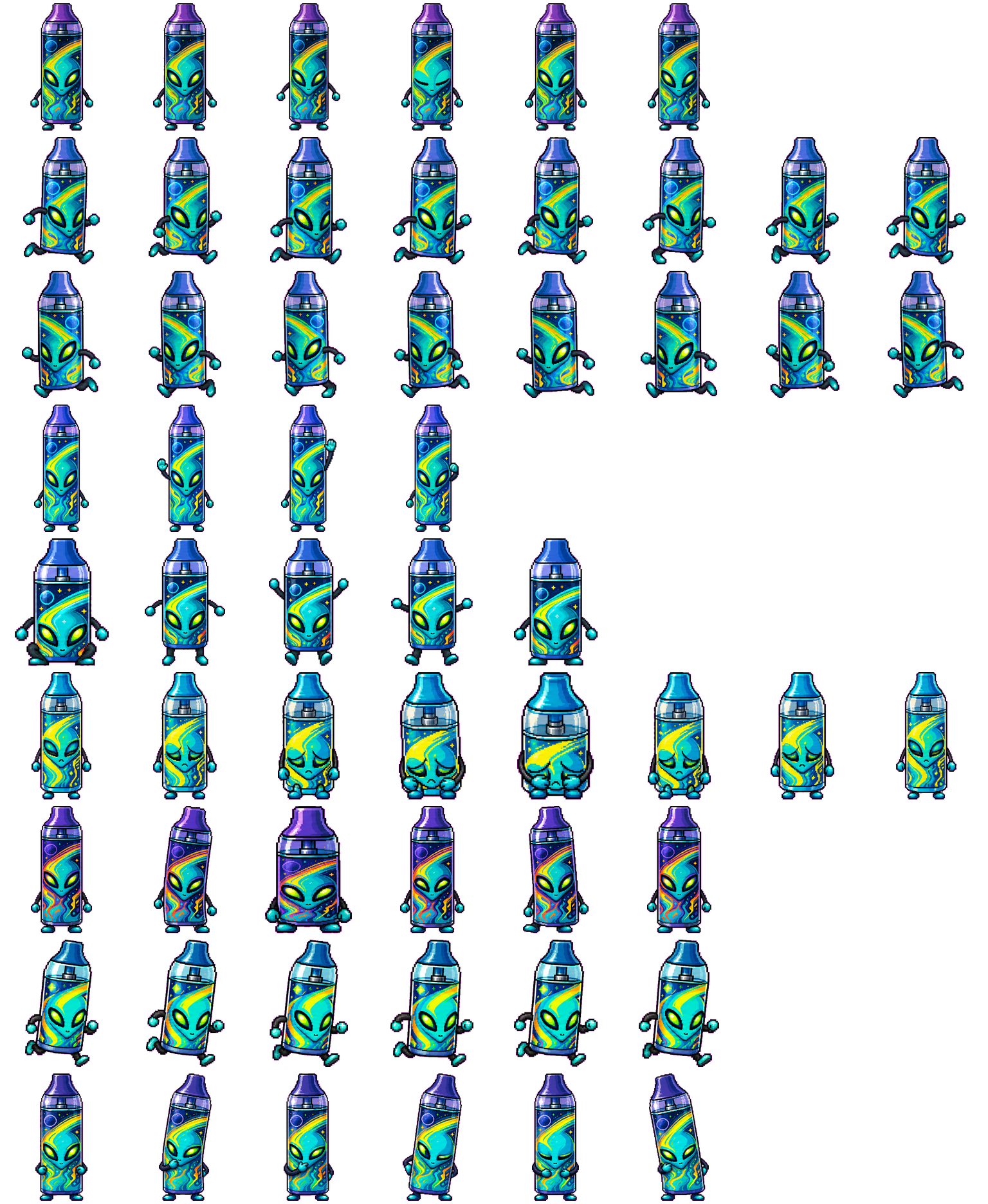 Discopuff spritesheet preview