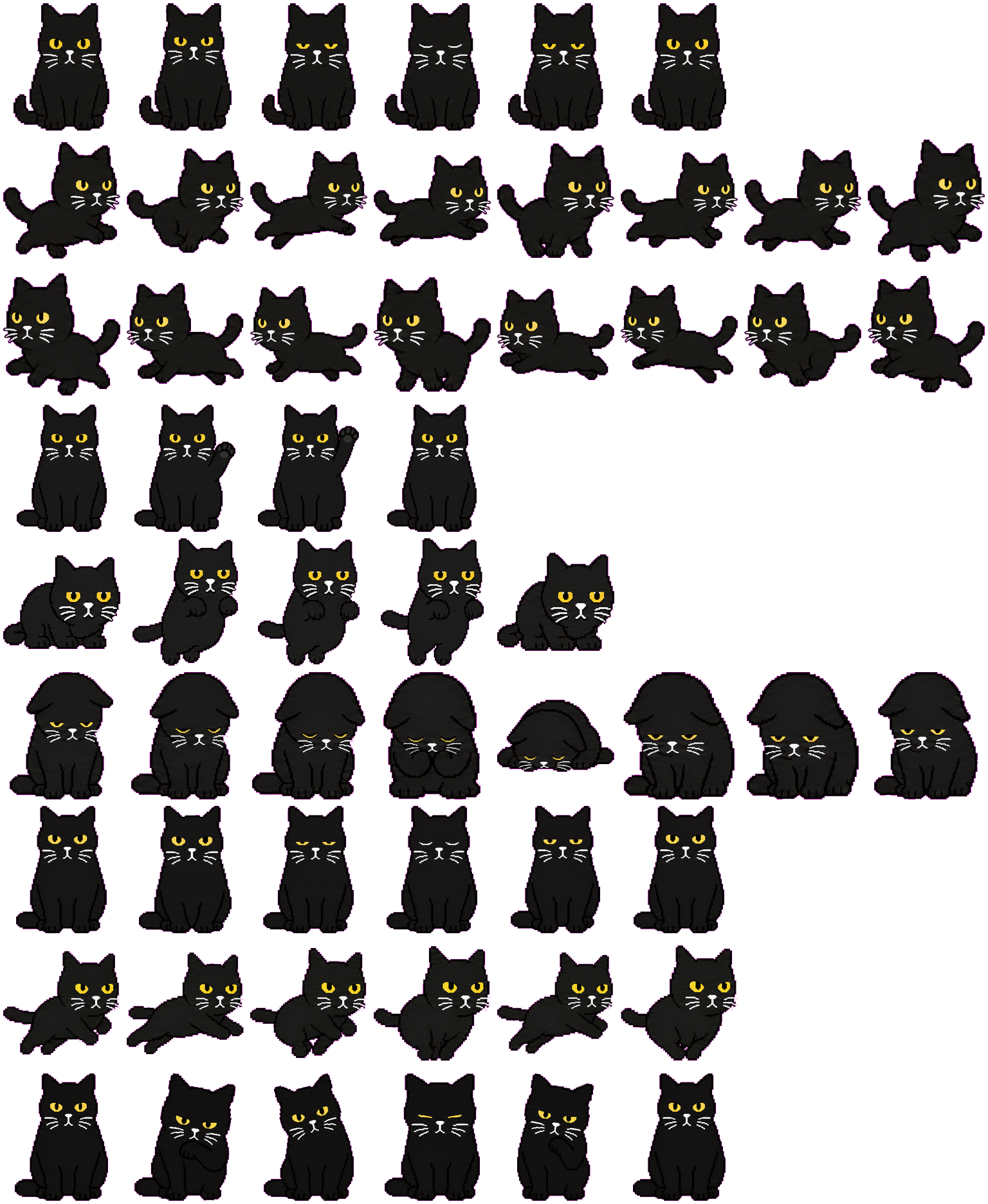 Ditta spritesheet preview